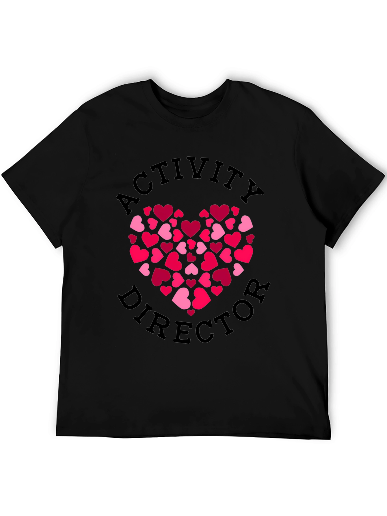 Activity Director Heart T-Shirt - Valentines Day Staff Tee