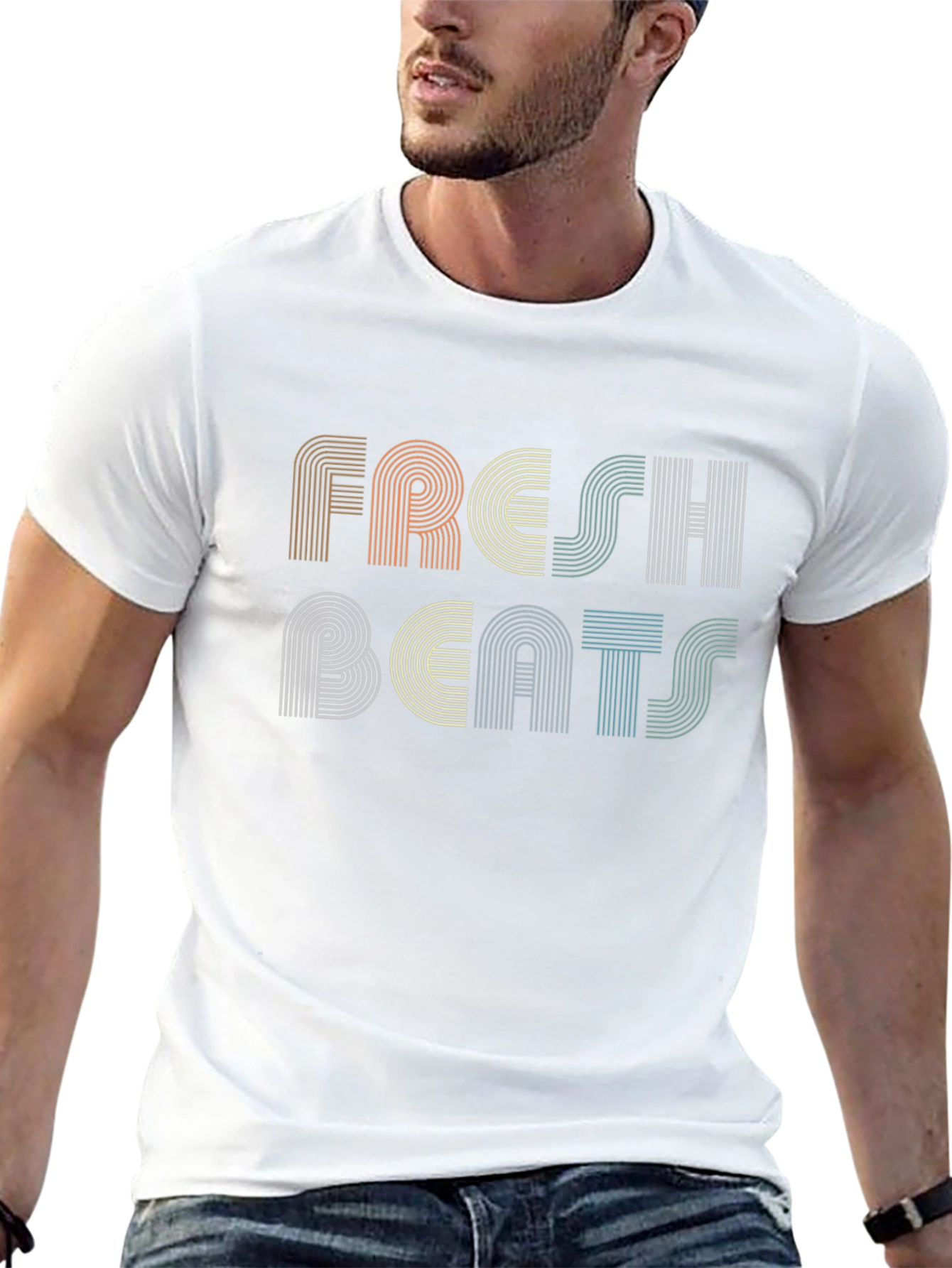 Retro Fresh Beats Graphic Tee