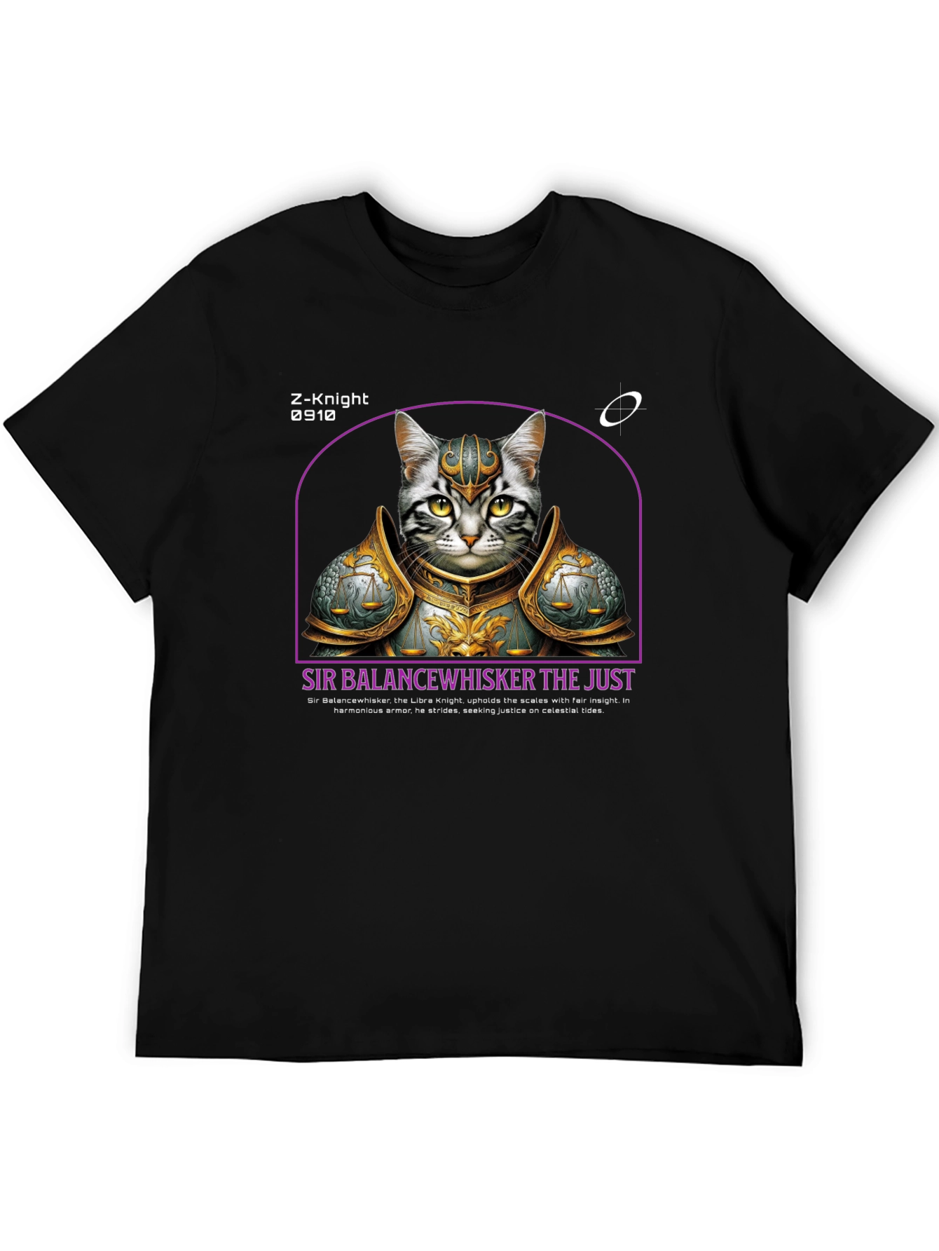 Sir Balancewhisker the Just T-Shirt