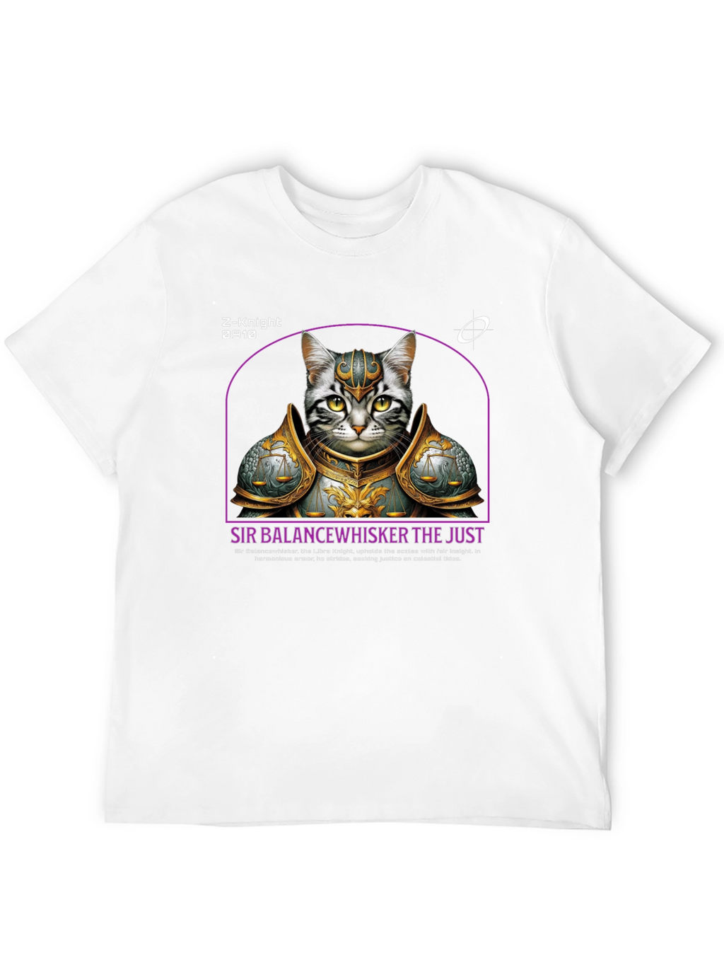 Sir Balancewhisker the Just T-Shirt
