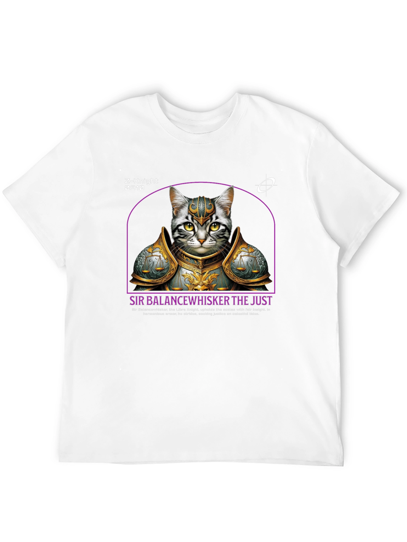 Sir Balancewhisker the Just T-Shirt