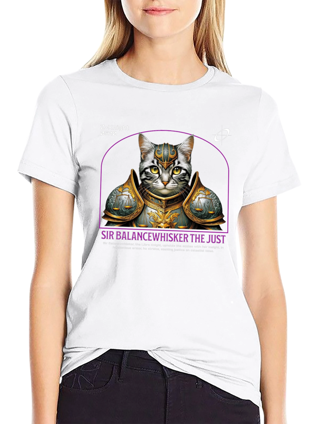 Sir Balancewhisker the Just T-Shirt