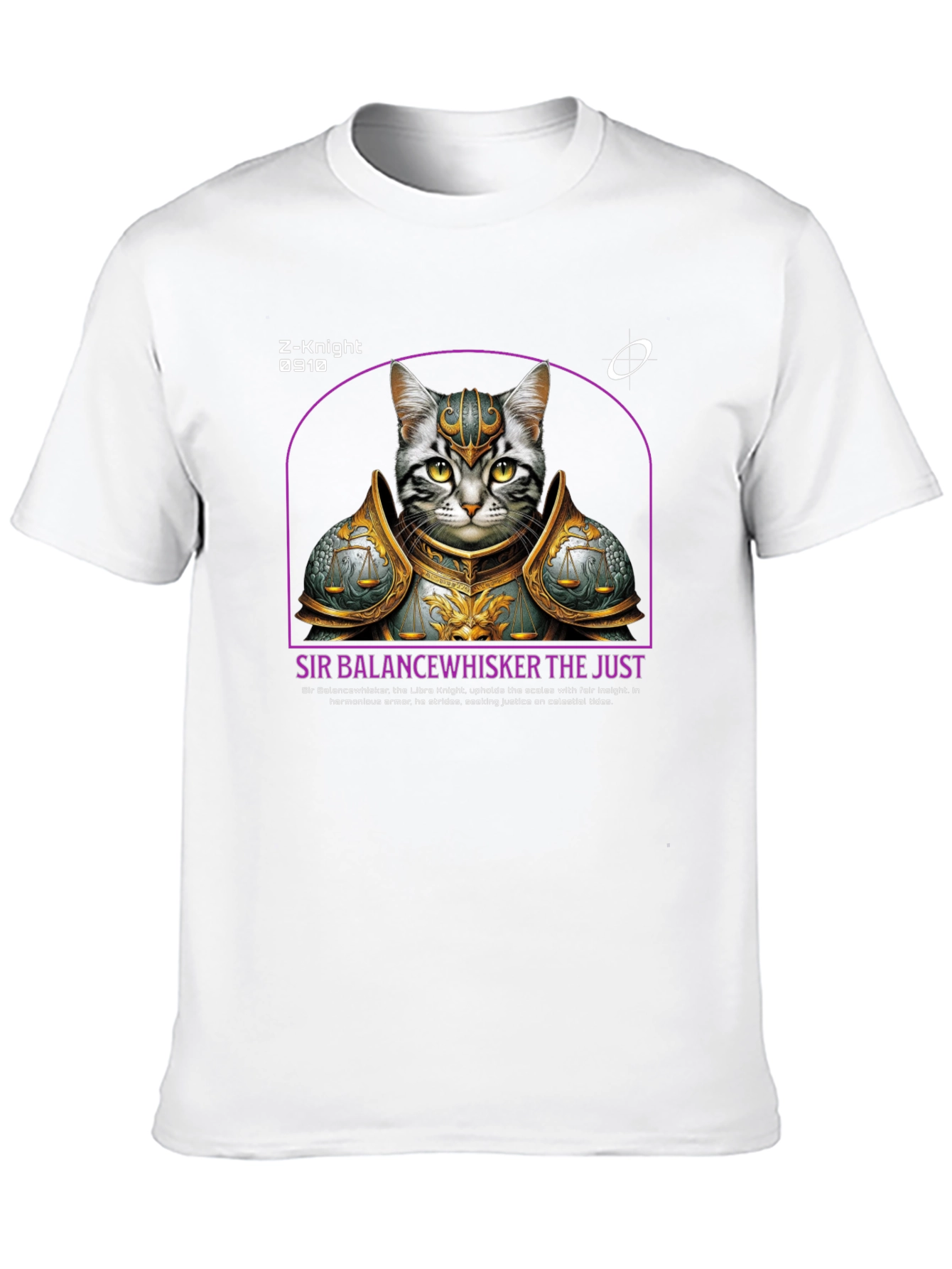 Sir Balancewhisker the Just T-Shirt