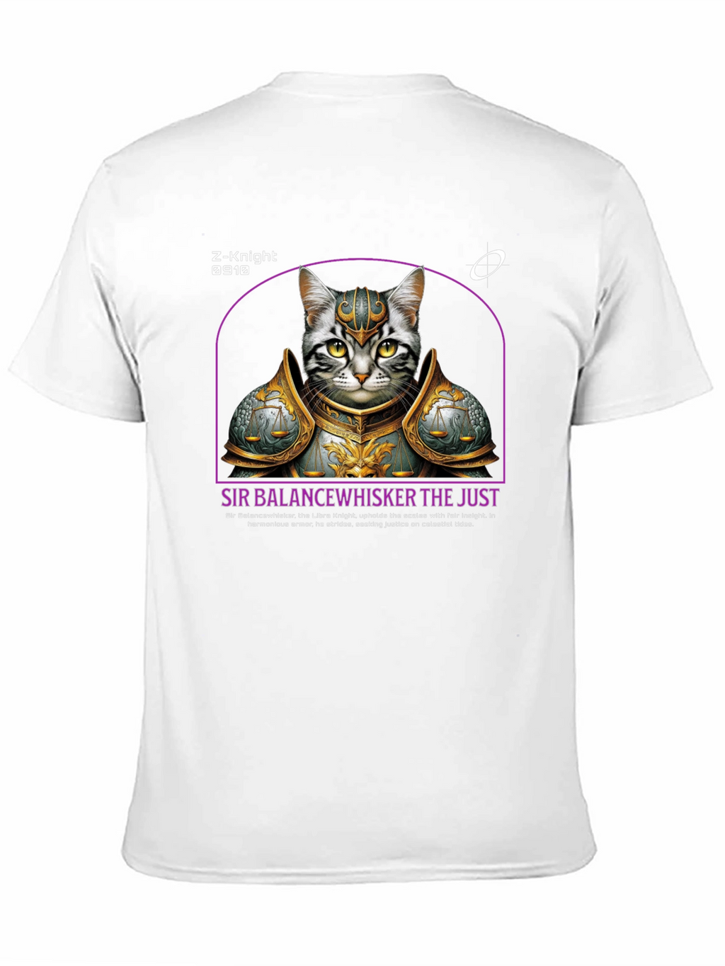 Sir Balancewhisker the Just T-Shirt