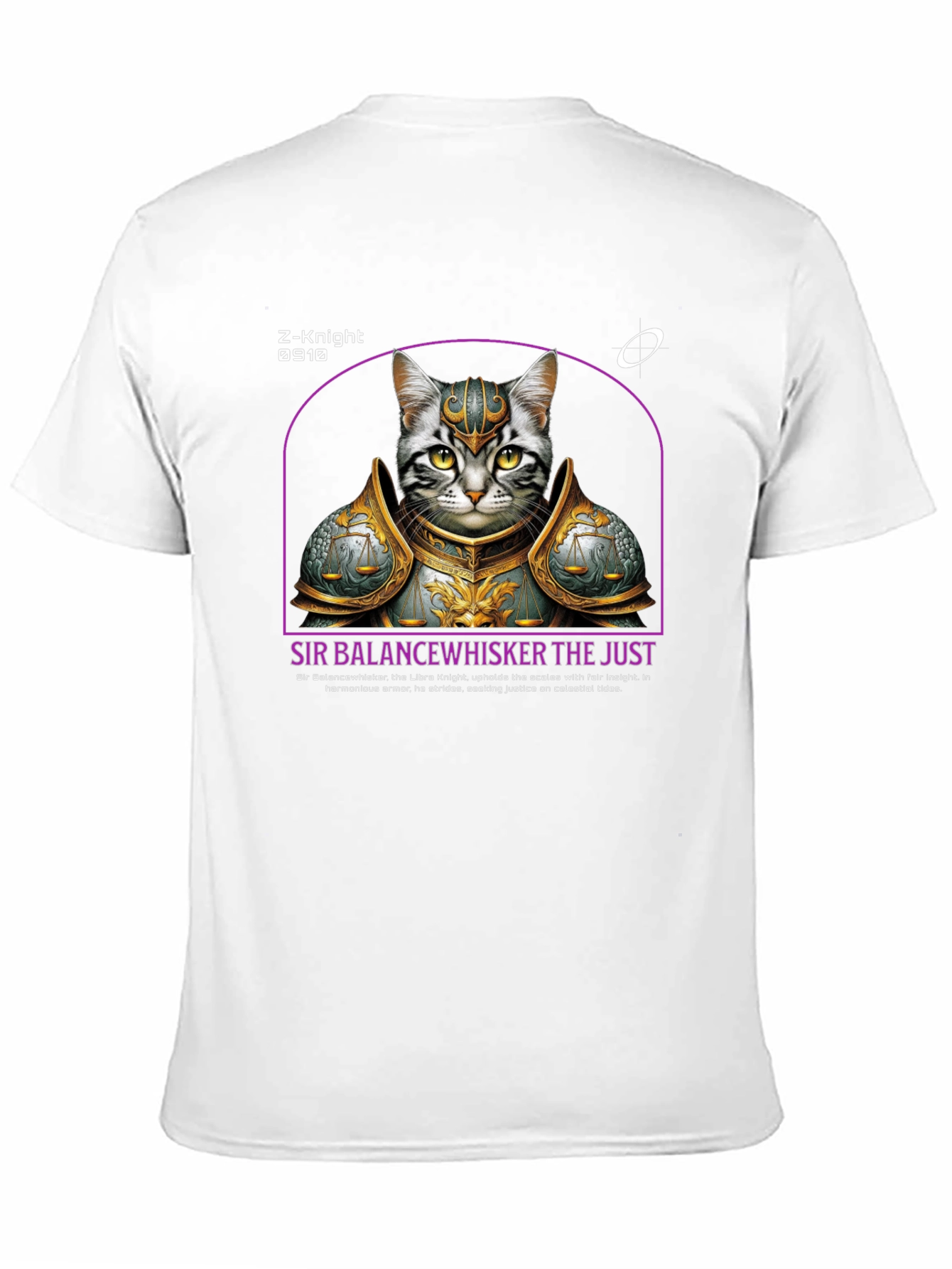 Sir Balancewhisker the Just T-Shirt