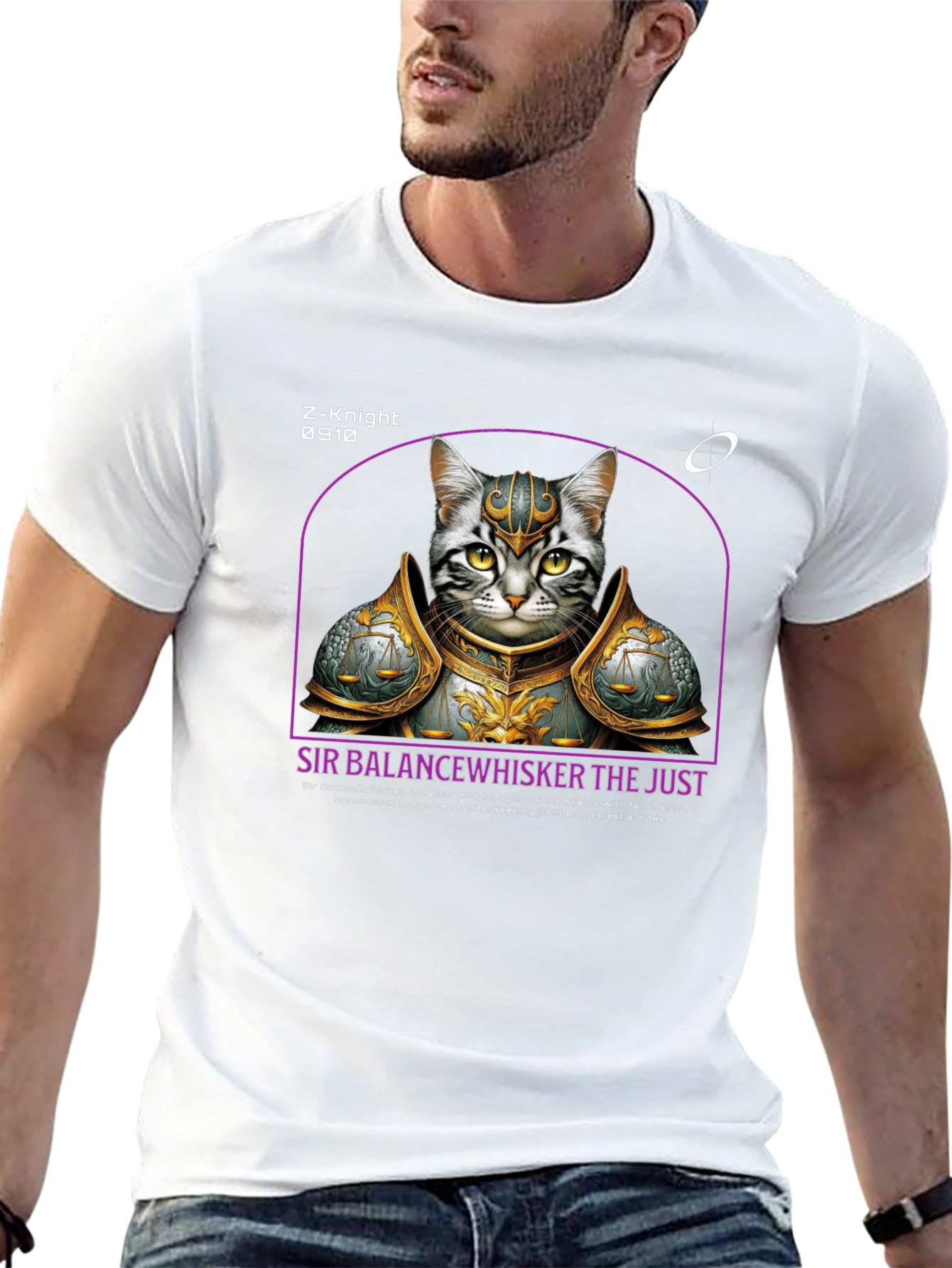 Sir Balancewhisker the Just T-Shirt