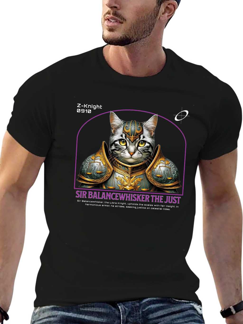 Sir Balancewhisker the Just T-Shirt