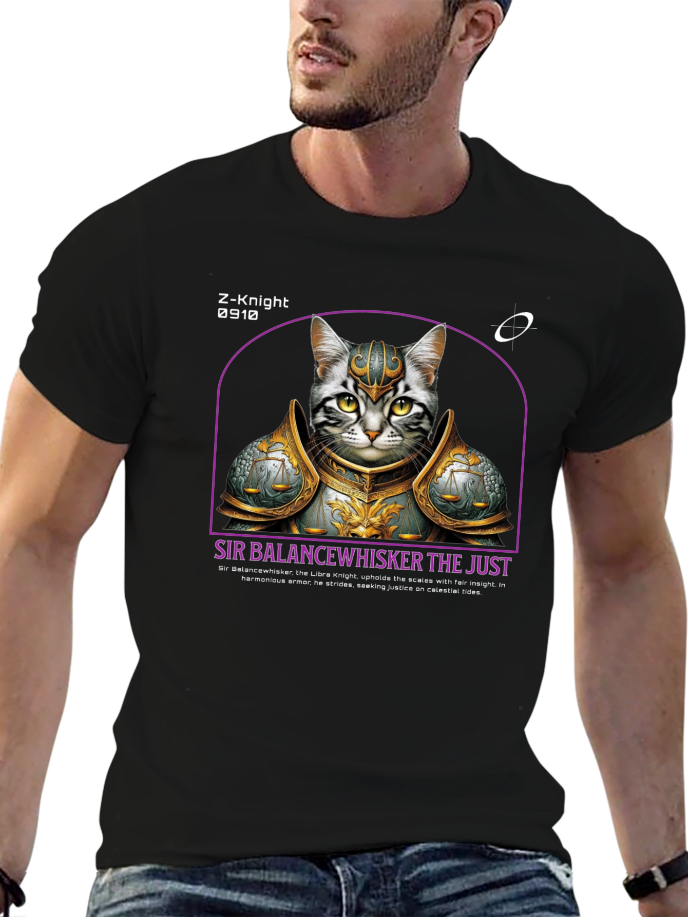 Sir Balancewhisker the Just T-Shirt