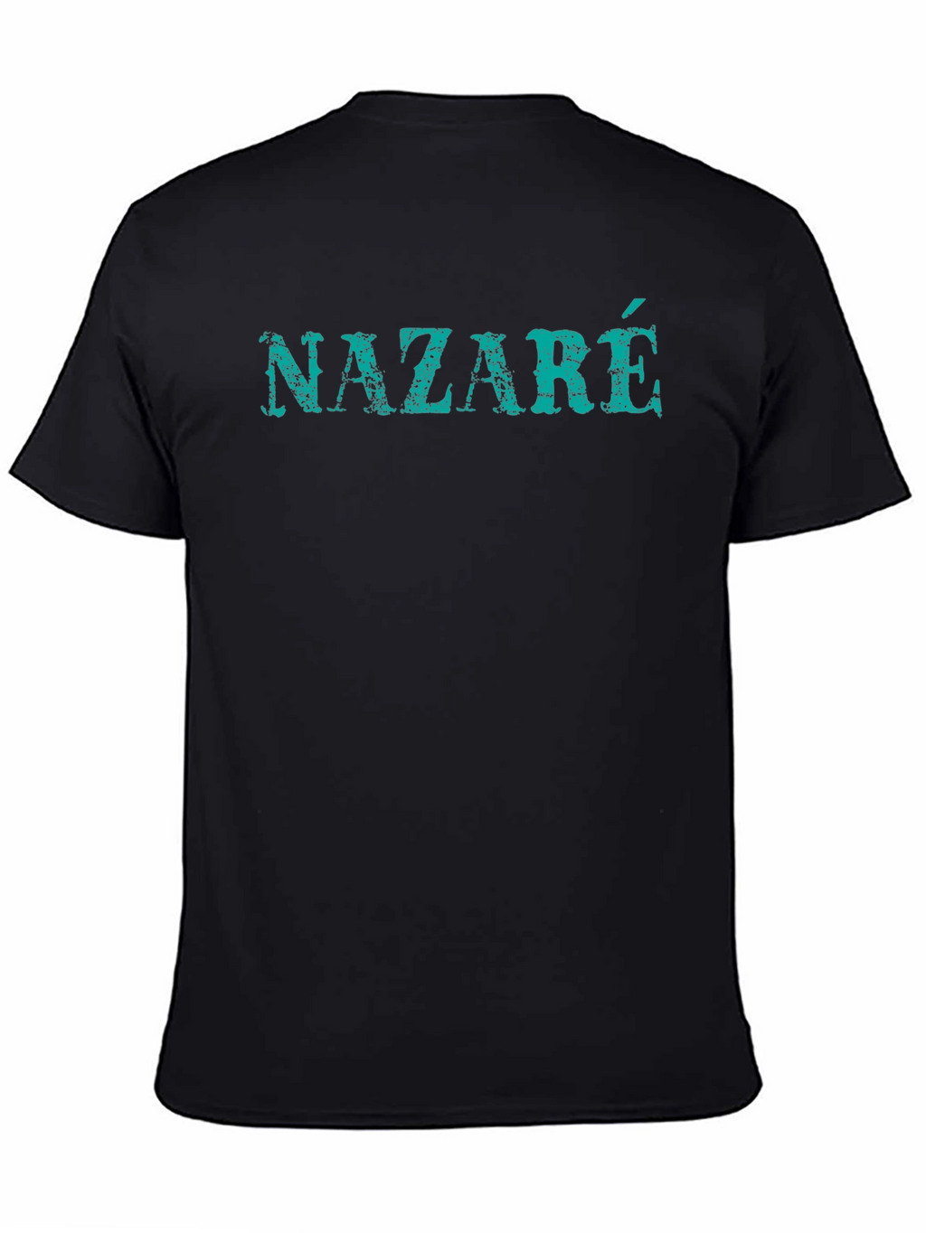 Nazaré Graphic T-Shirt - Black Cotton Tee