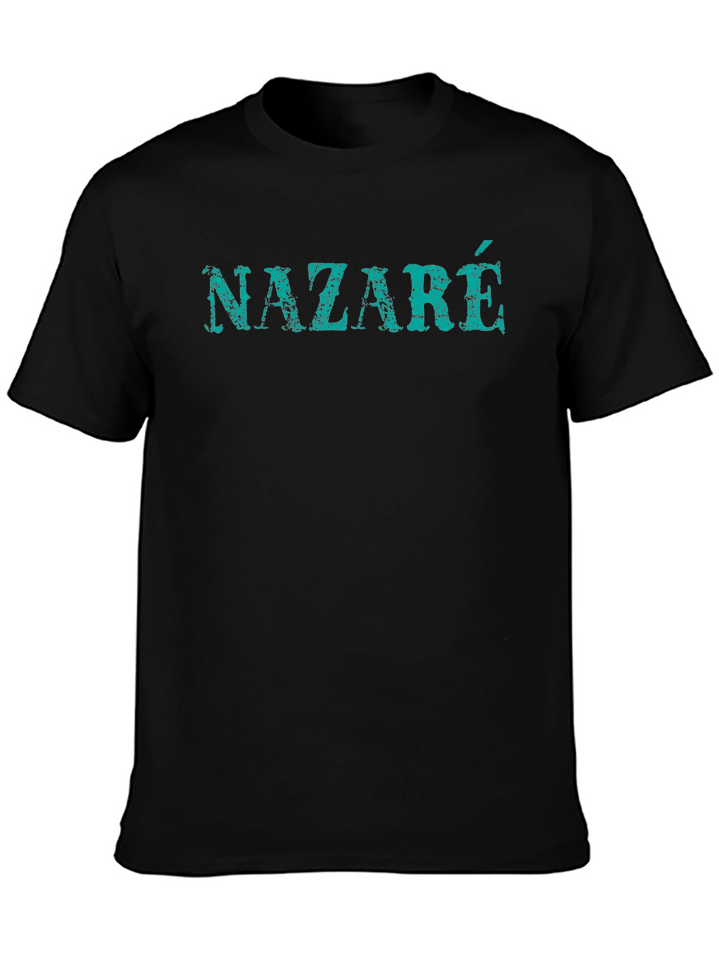 Nazaré Graphic T-Shirt - Black Cotton Tee