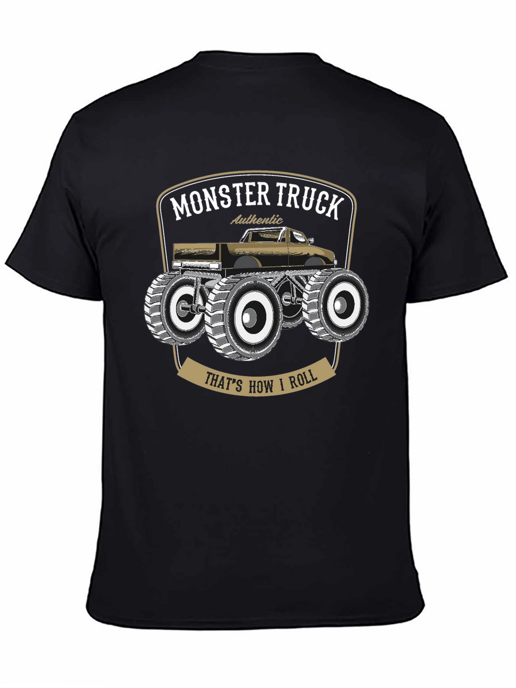 Monster Truck Graphic T-Shirt - Thats How I Roll!