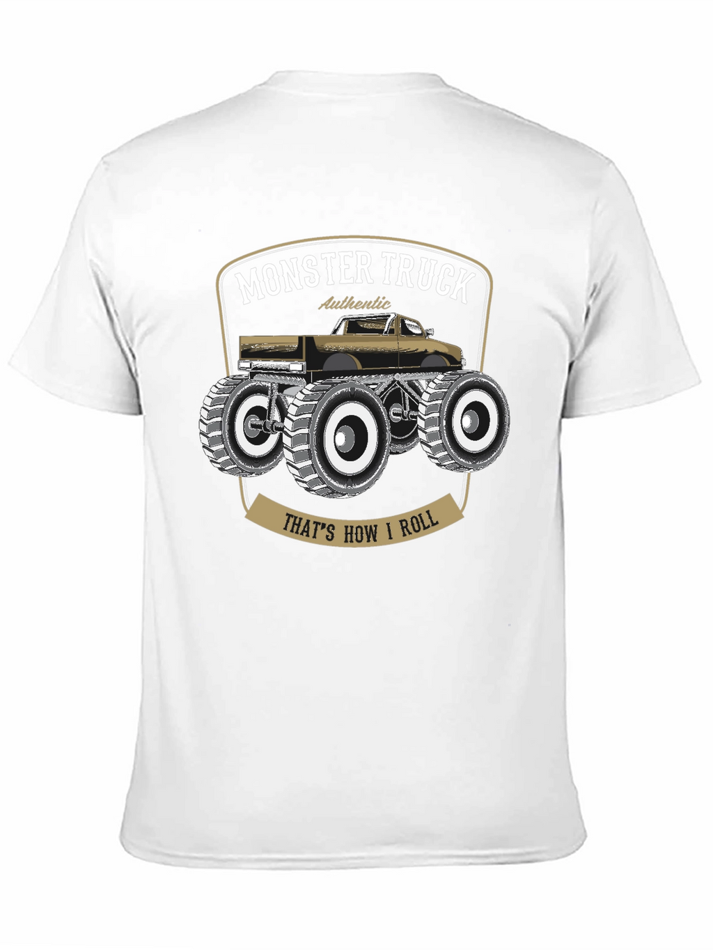 Monster Truck Graphic T-Shirt - Thats How I Roll!