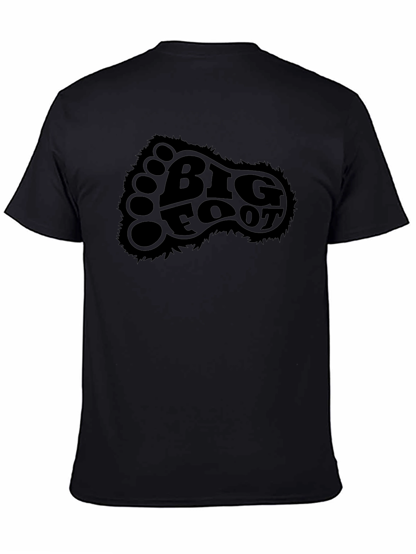 Bigfoot T-Shirt - Black Graphic Tee