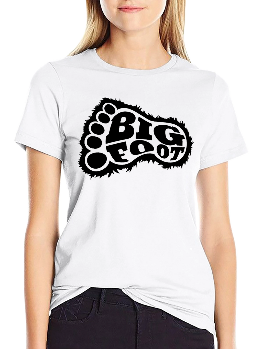 Bigfoot T-Shirt - Black Graphic Tee