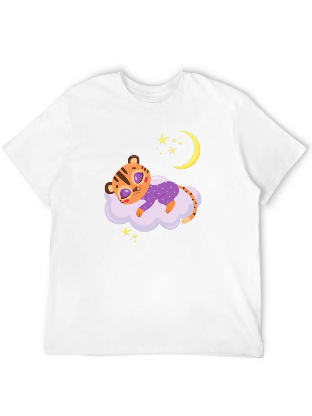 Cute Sleeping Tiger Tee