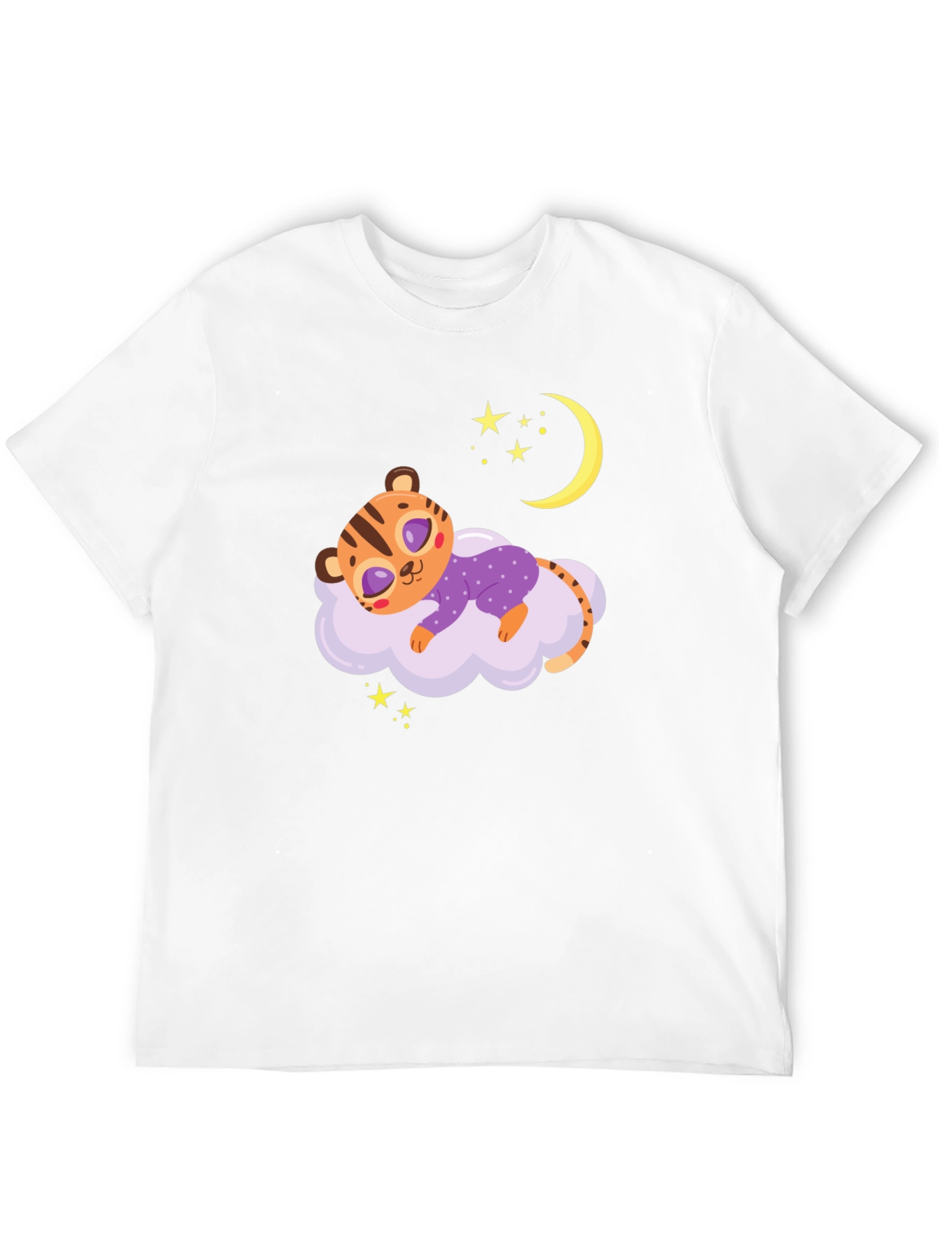 Cute Sleeping Tiger Tee