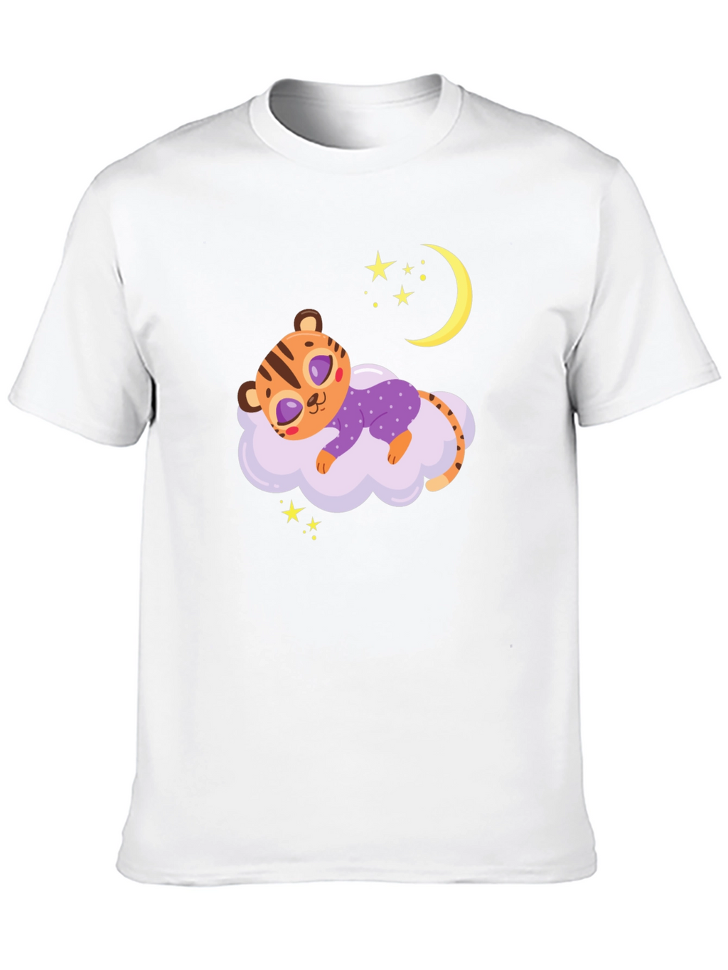 Cute Sleeping Tiger Tee