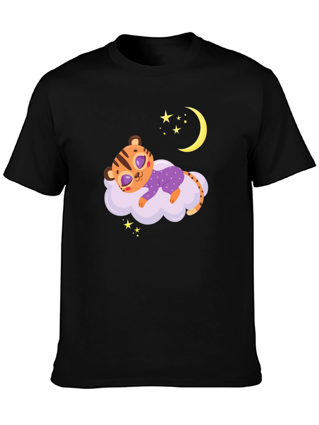 Cute Sleeping Tiger Tee