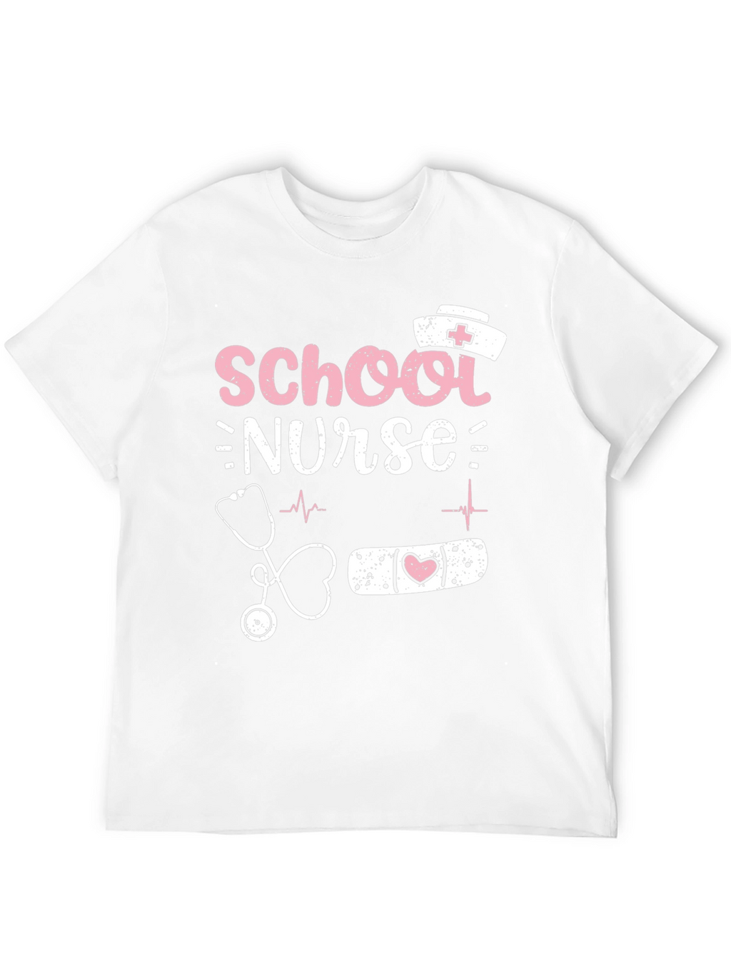 School Nurse Graphic Tee - Heartfelt Design
