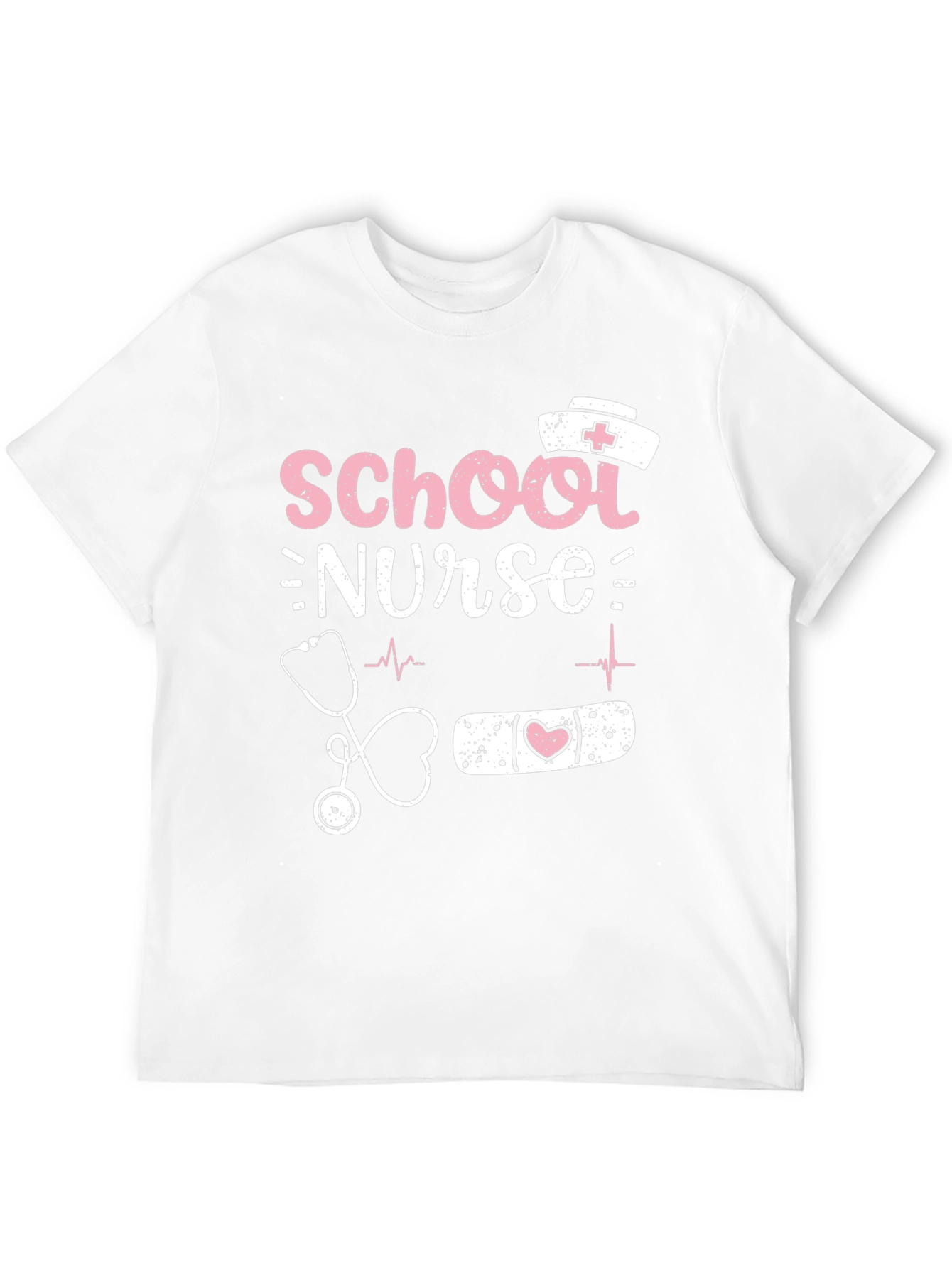 School Nurse Graphic Tee - Heartfelt Design