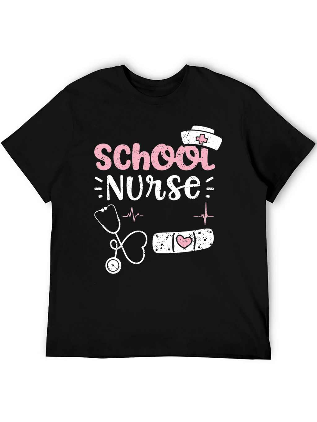 School Nurse Graphic Tee - Heartfelt Design