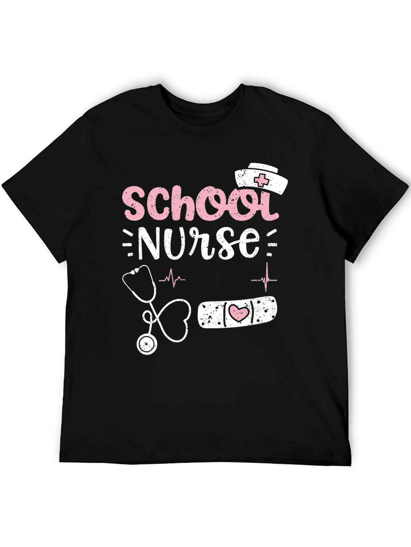 School Nurse Graphic Tee - Heartfelt Design
