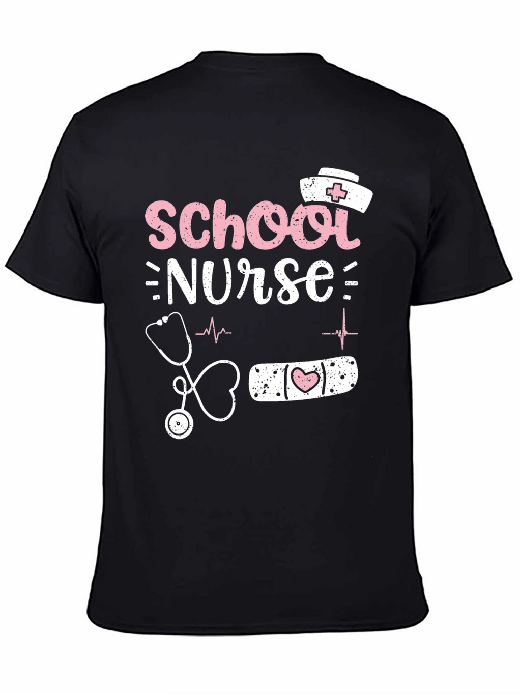 School Nurse Graphic Tee - Heartfelt Design