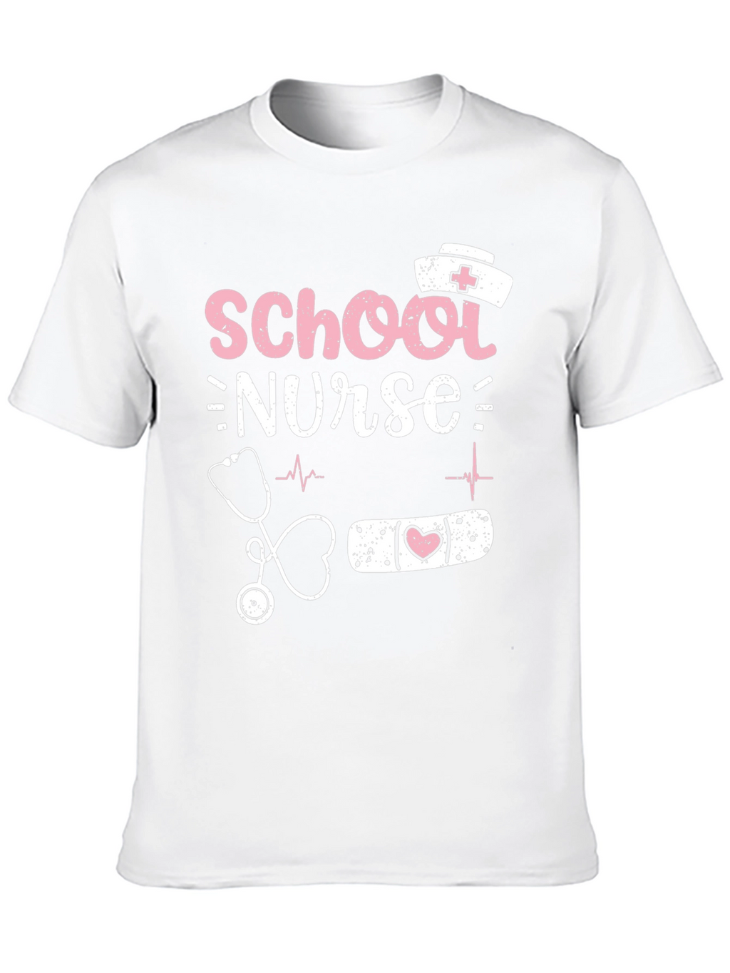 School Nurse Graphic Tee - Heartfelt Design