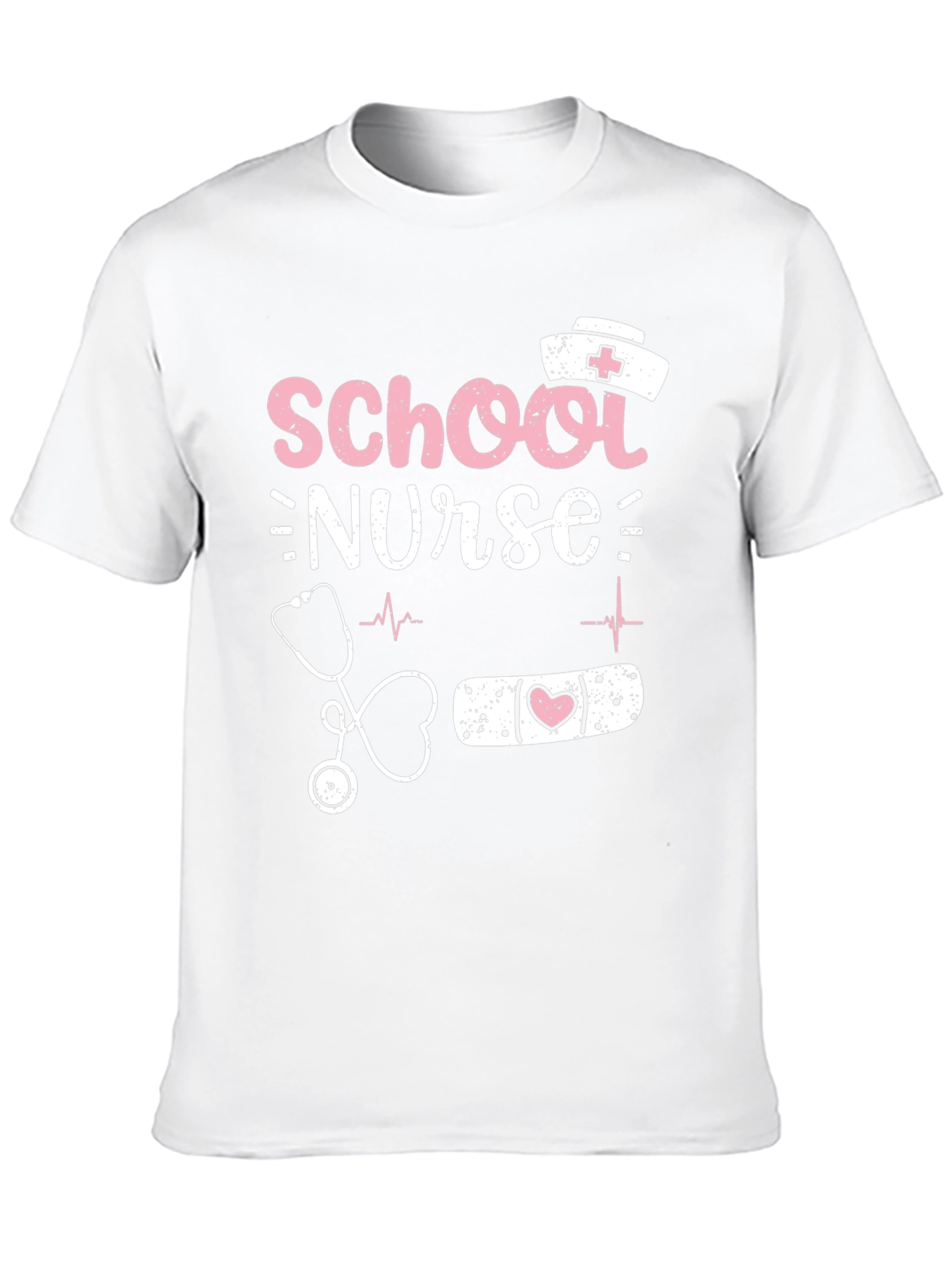 School Nurse Graphic Tee - Heartfelt Design