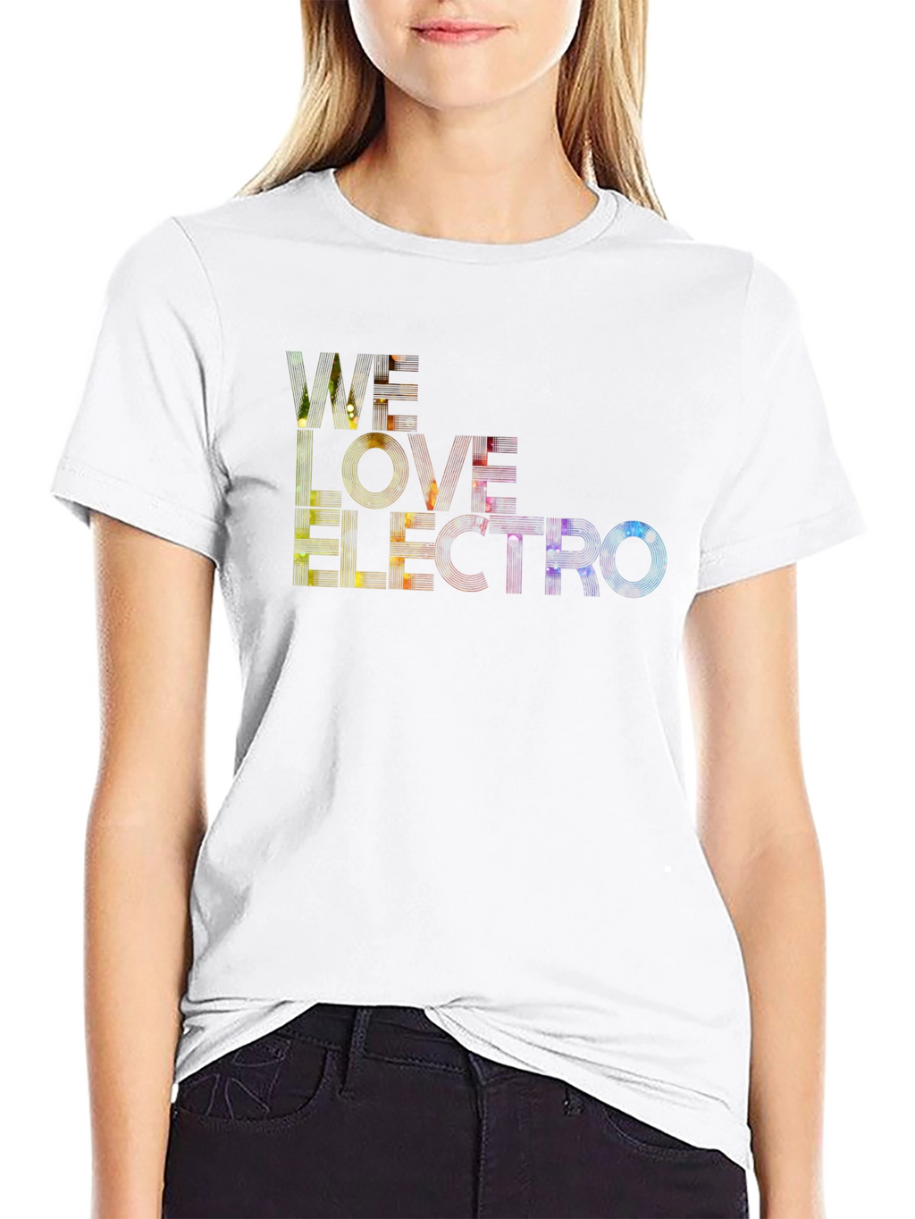 We Love Electro Black Graphic Tee