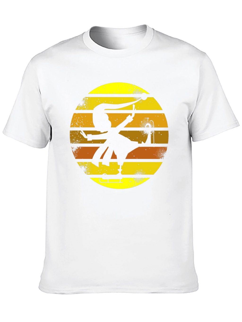Retro Jester Silhouette Graphic Tee