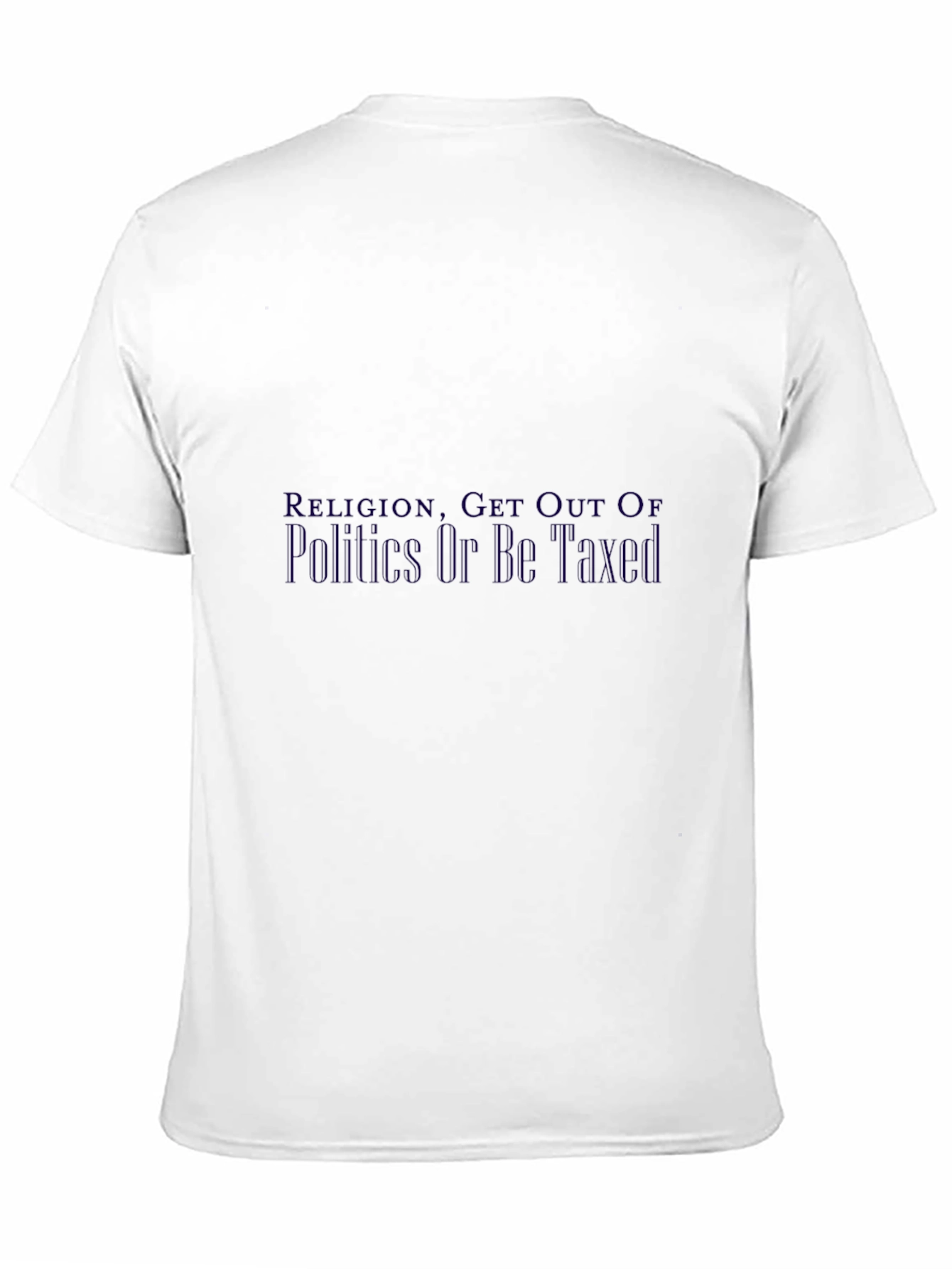 Religion Get Out of Politics Graphic T-Shirt
