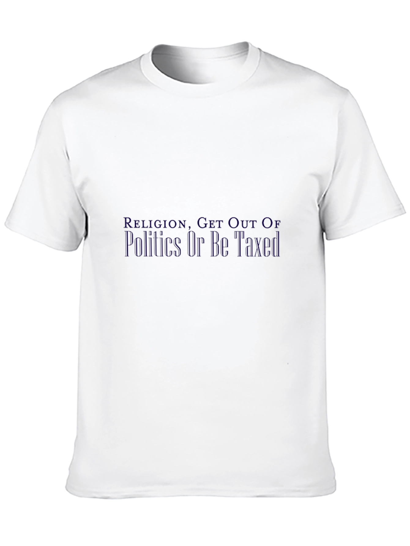Religion Get Out of Politics Graphic T-Shirt
