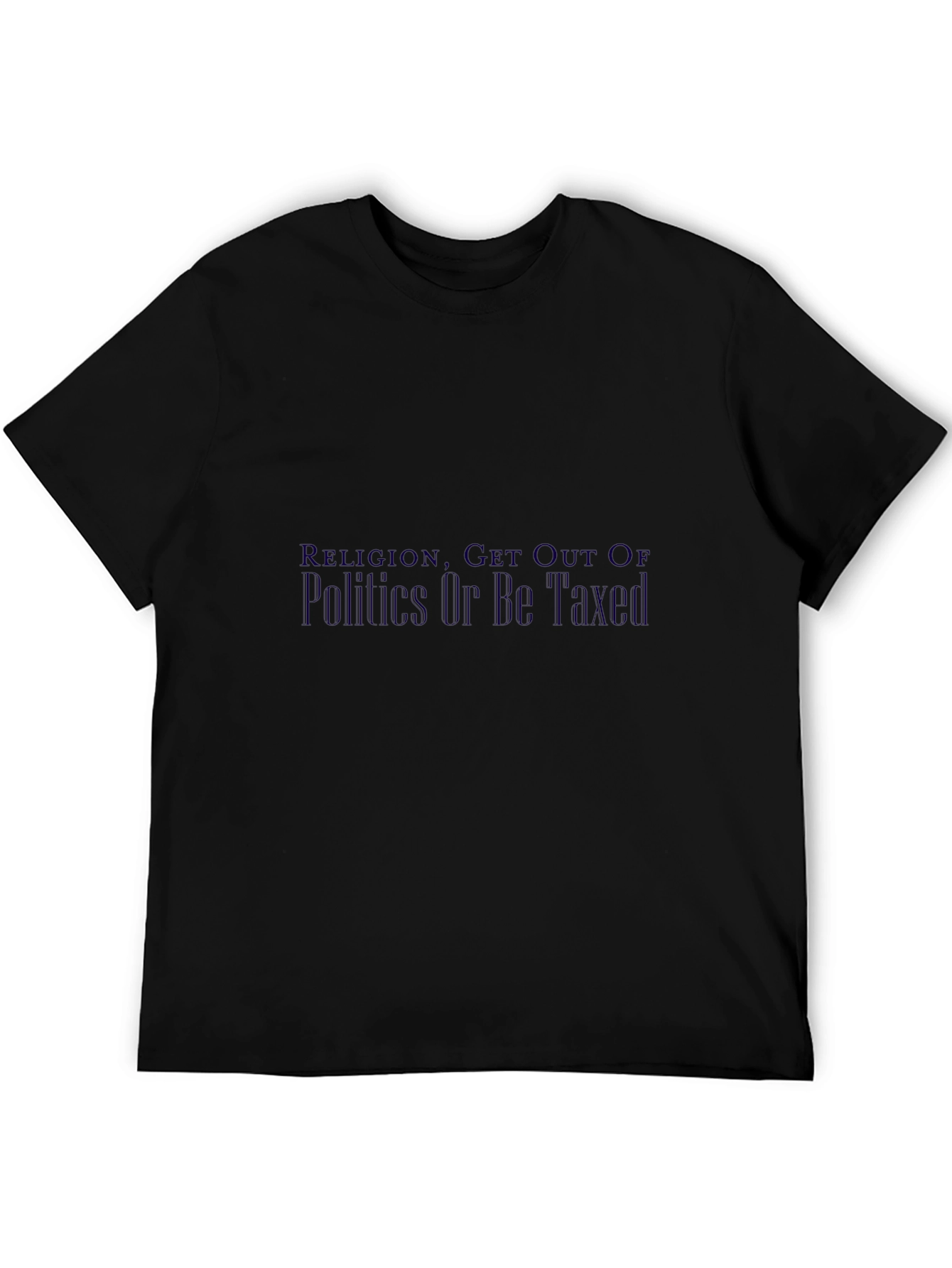 Religion Get Out of Politics Graphic T-Shirt