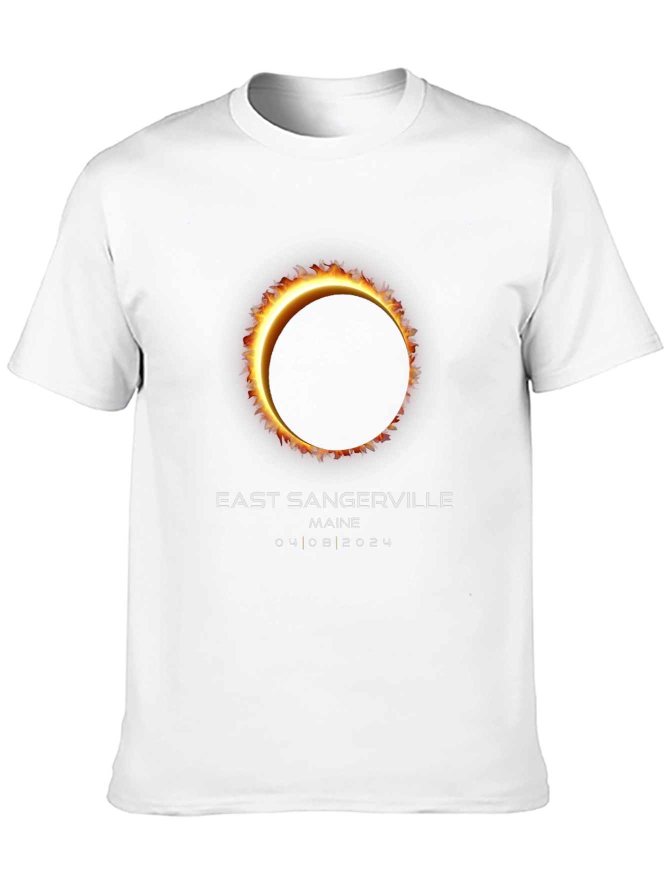 East Sangerville Maine Eclipse T-Shirt