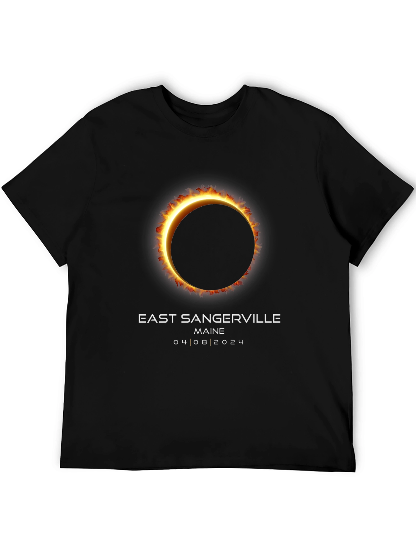 East Sangerville Maine Eclipse T-Shirt