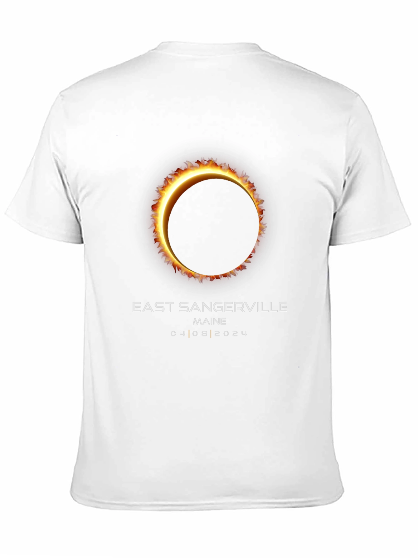 East Sangerville Maine Eclipse T-Shirt