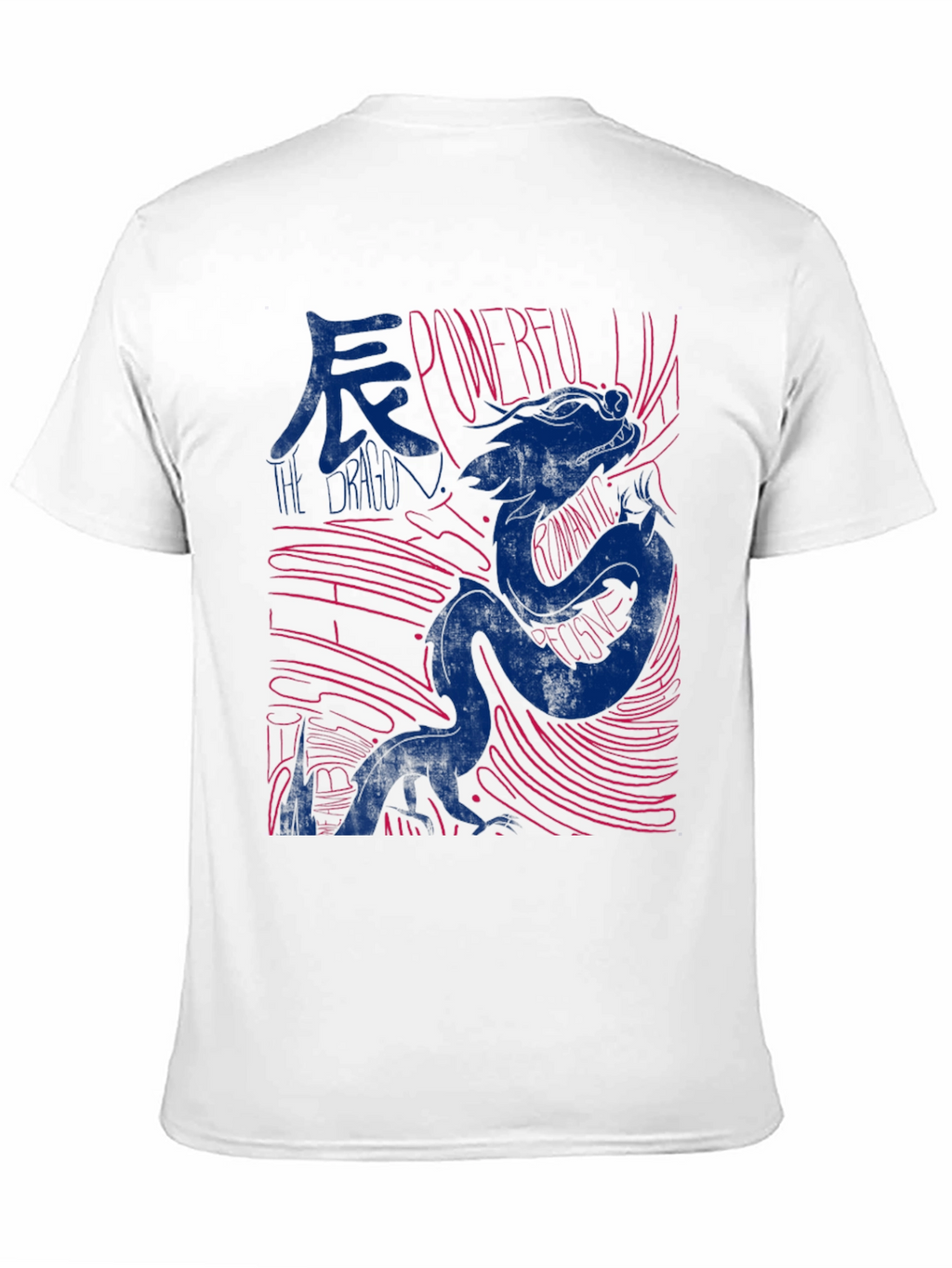 Dragon Graphic Print T-Shirt