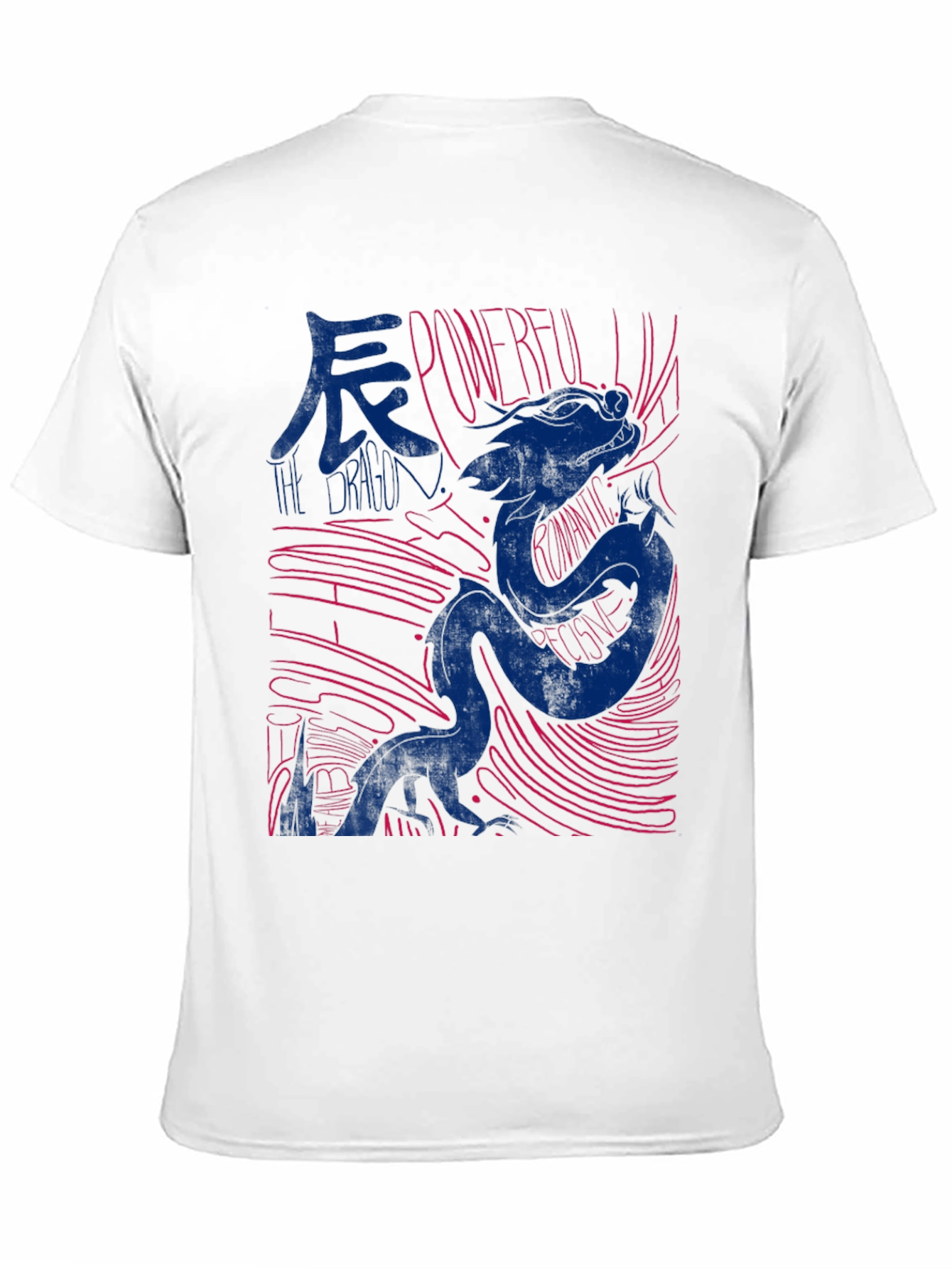 Dragon Graphic Print T-Shirt