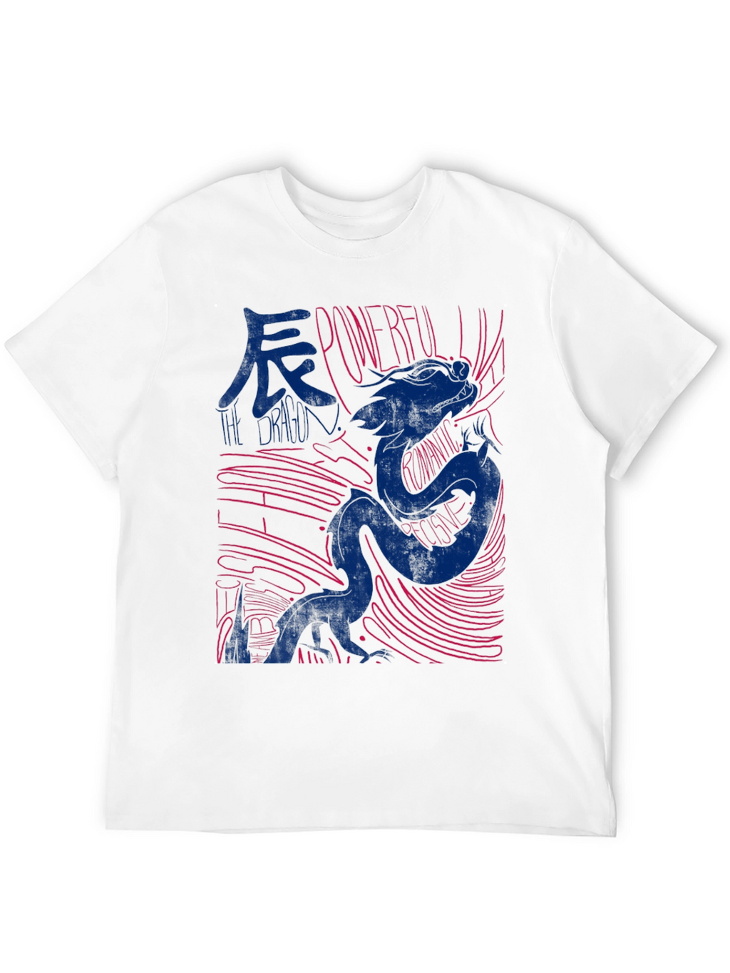Dragon Graphic Print T-Shirt
