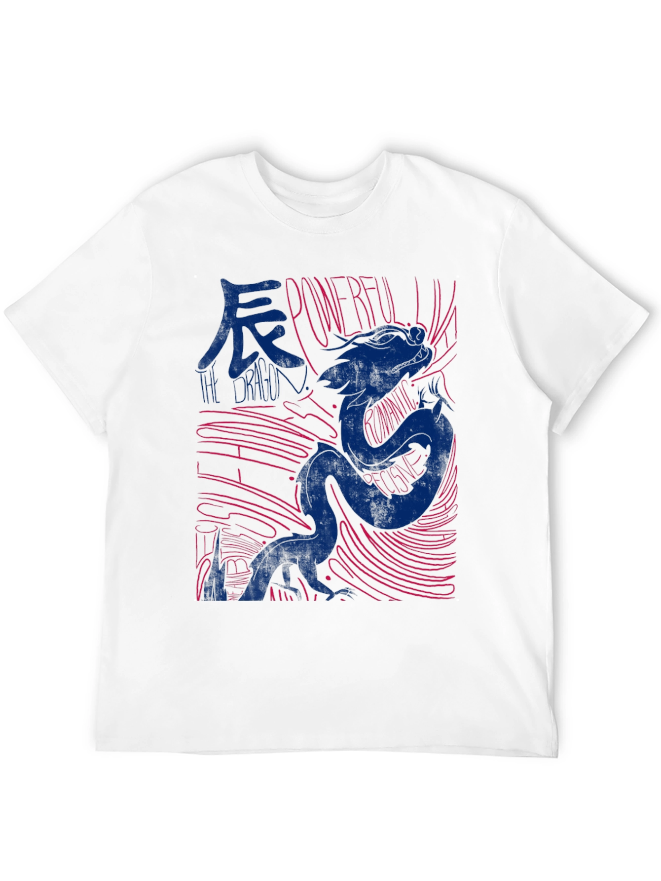 Dragon Graphic Print T-Shirt