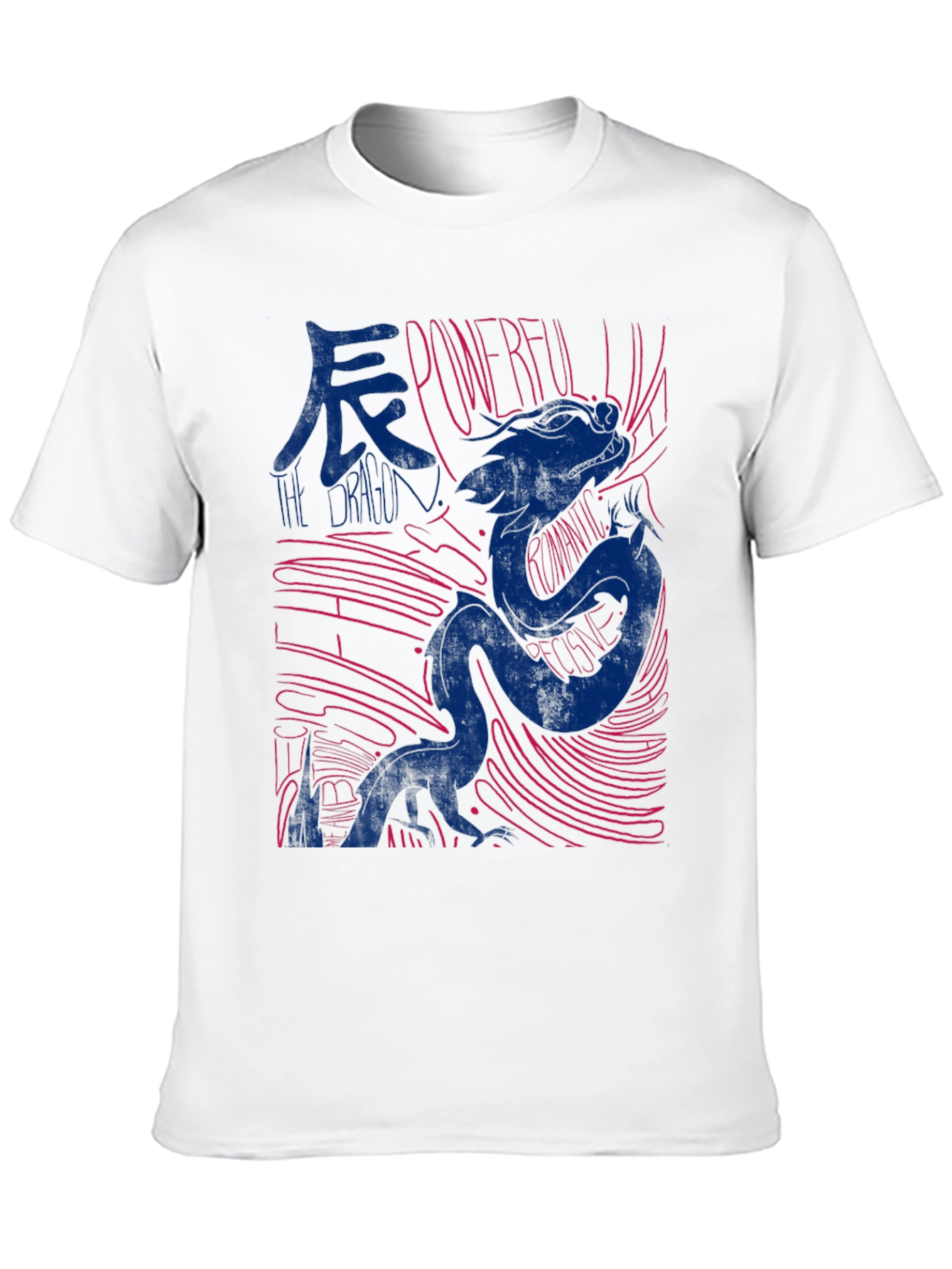 Dragon Graphic Print T-Shirt