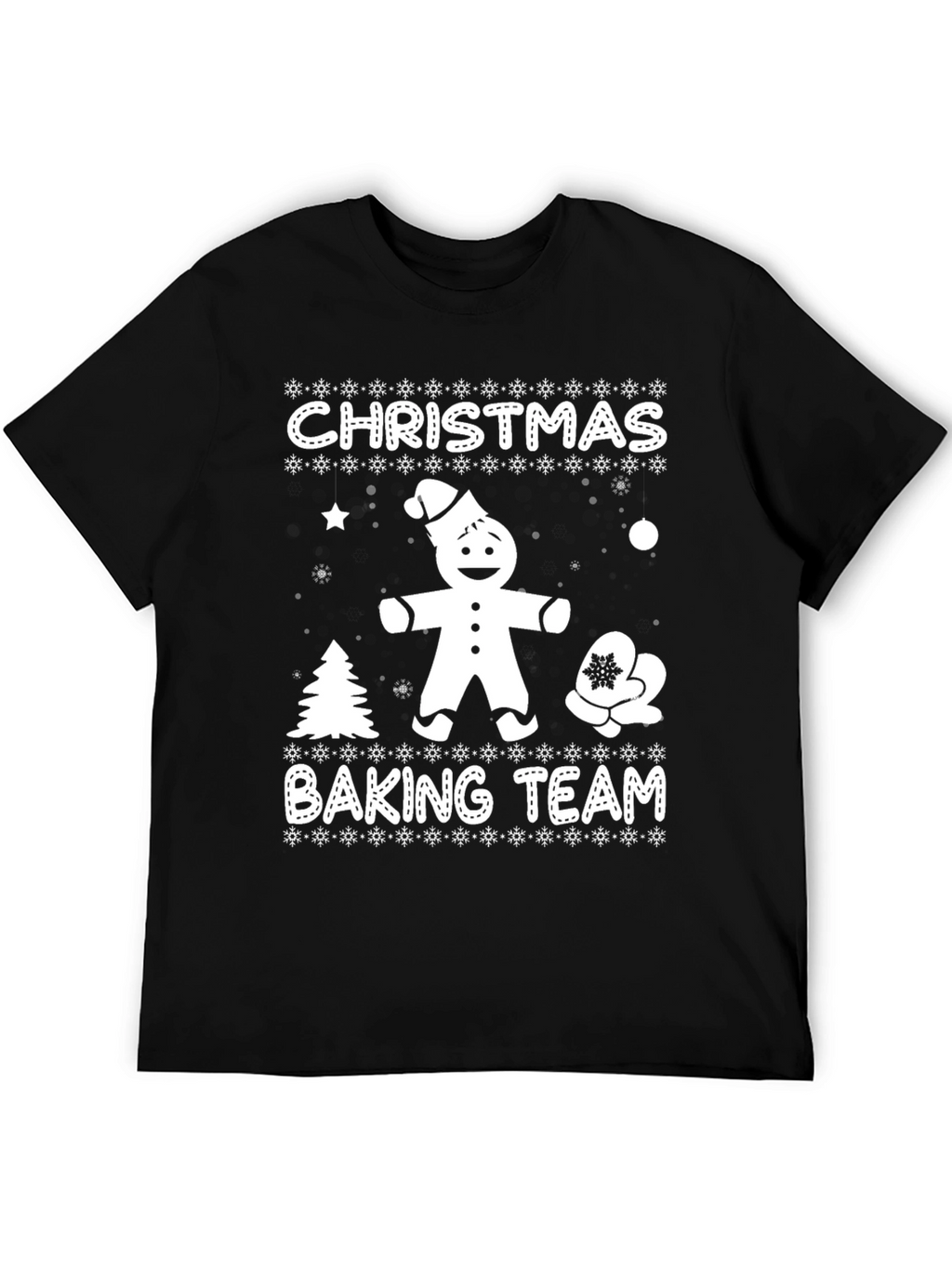 Christmas Baking Team T-Shirt Holiday Crew Tee