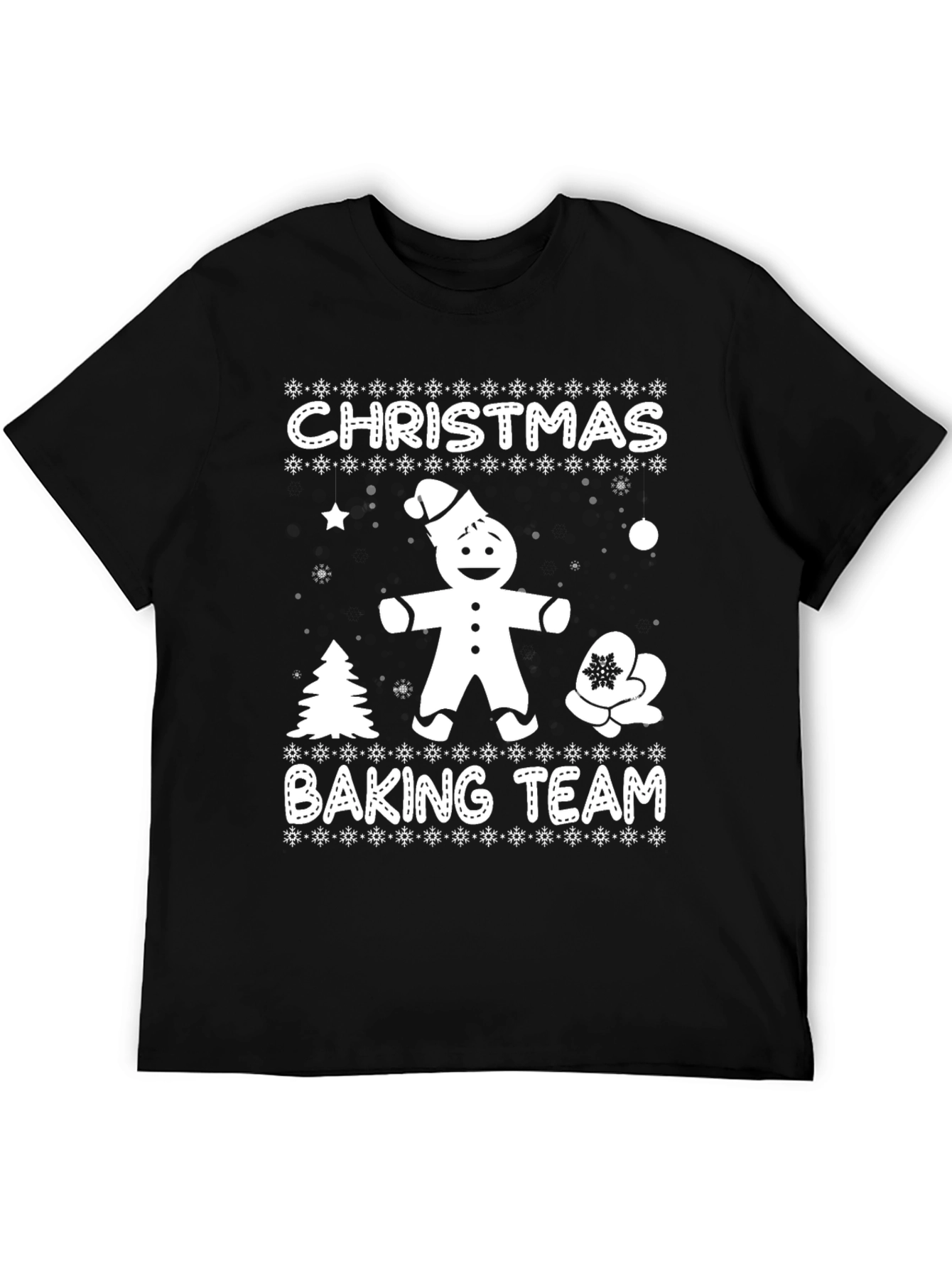 Christmas Baking Team T-Shirt Holiday Crew Tee