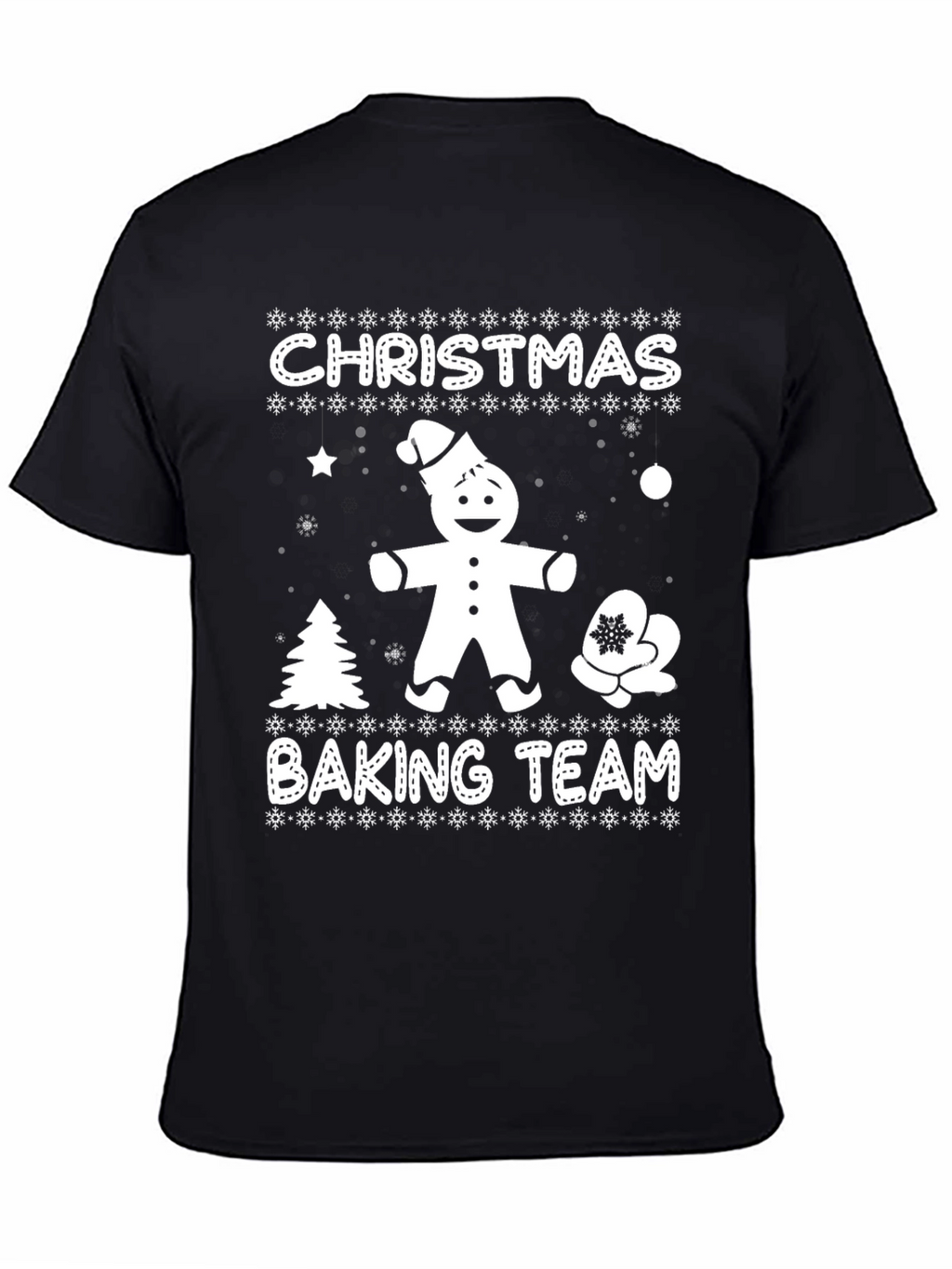 Christmas Baking Team T-Shirt Holiday Crew Tee