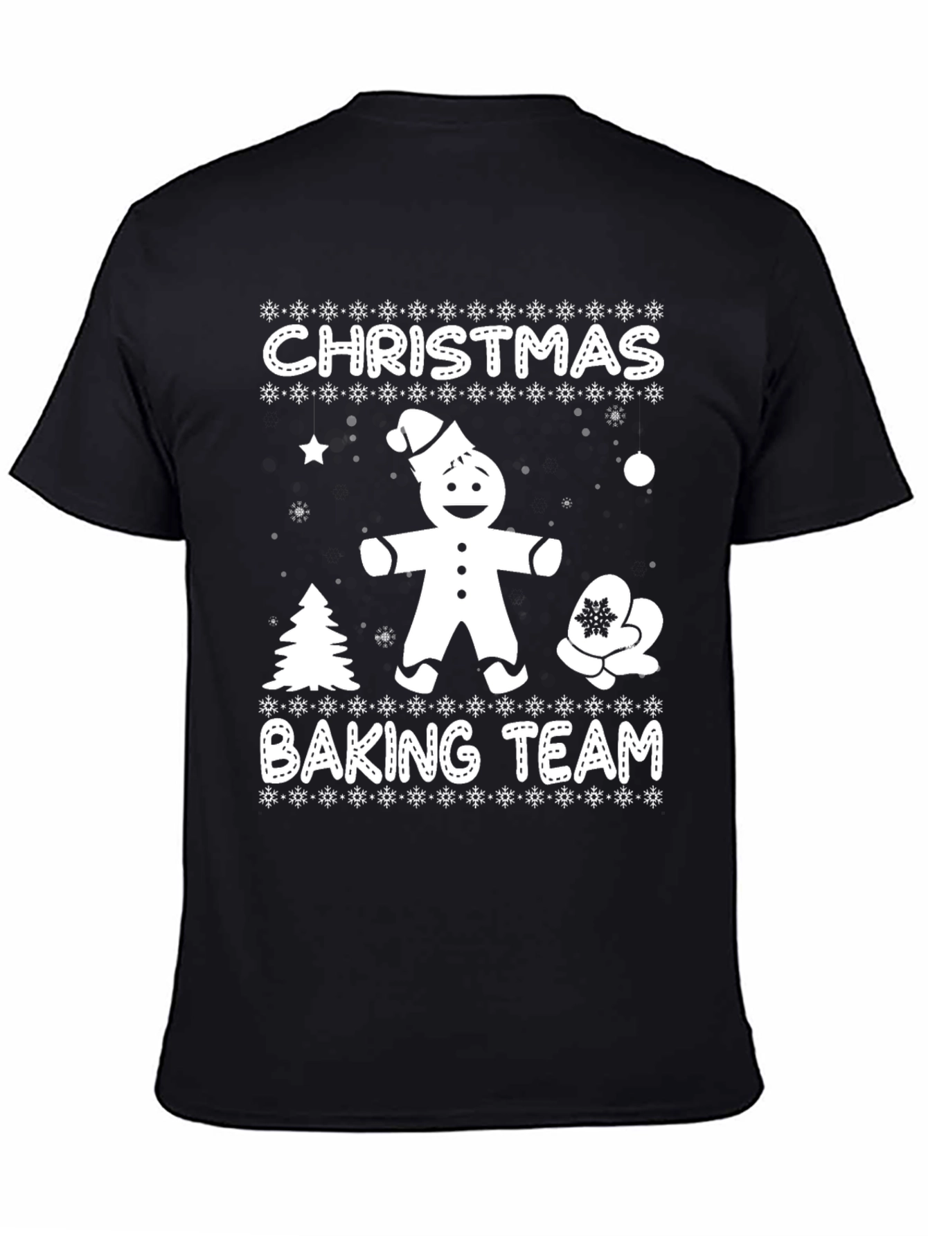 Christmas Baking Team T-Shirt Holiday Crew Tee