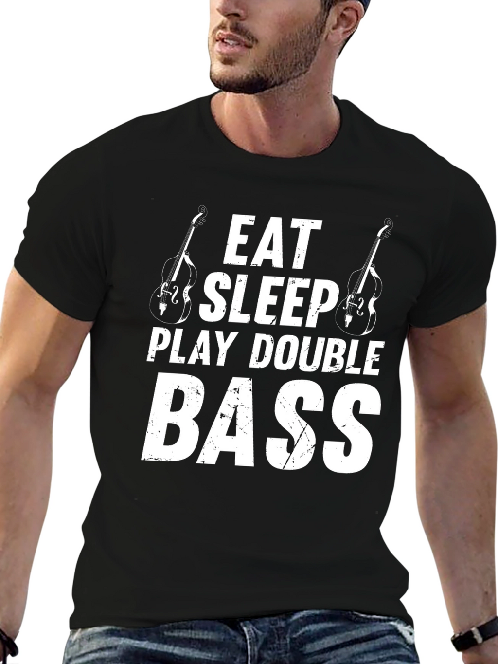 Eat Sleep Play Double Bass T-Shirt