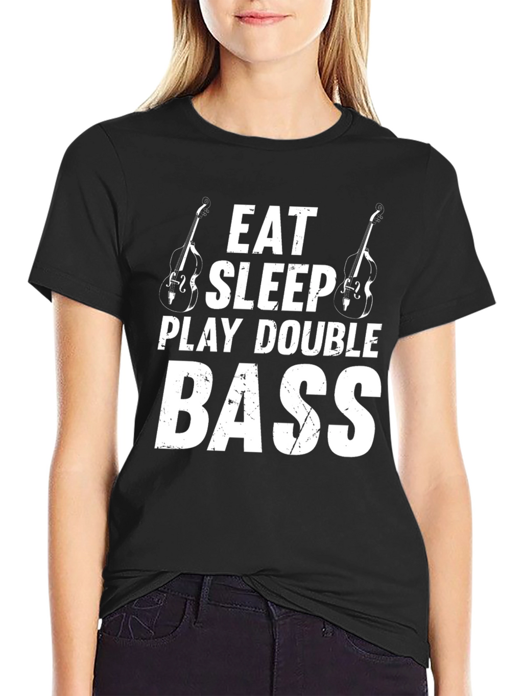 Eat Sleep Play Double Bass T-Shirt
