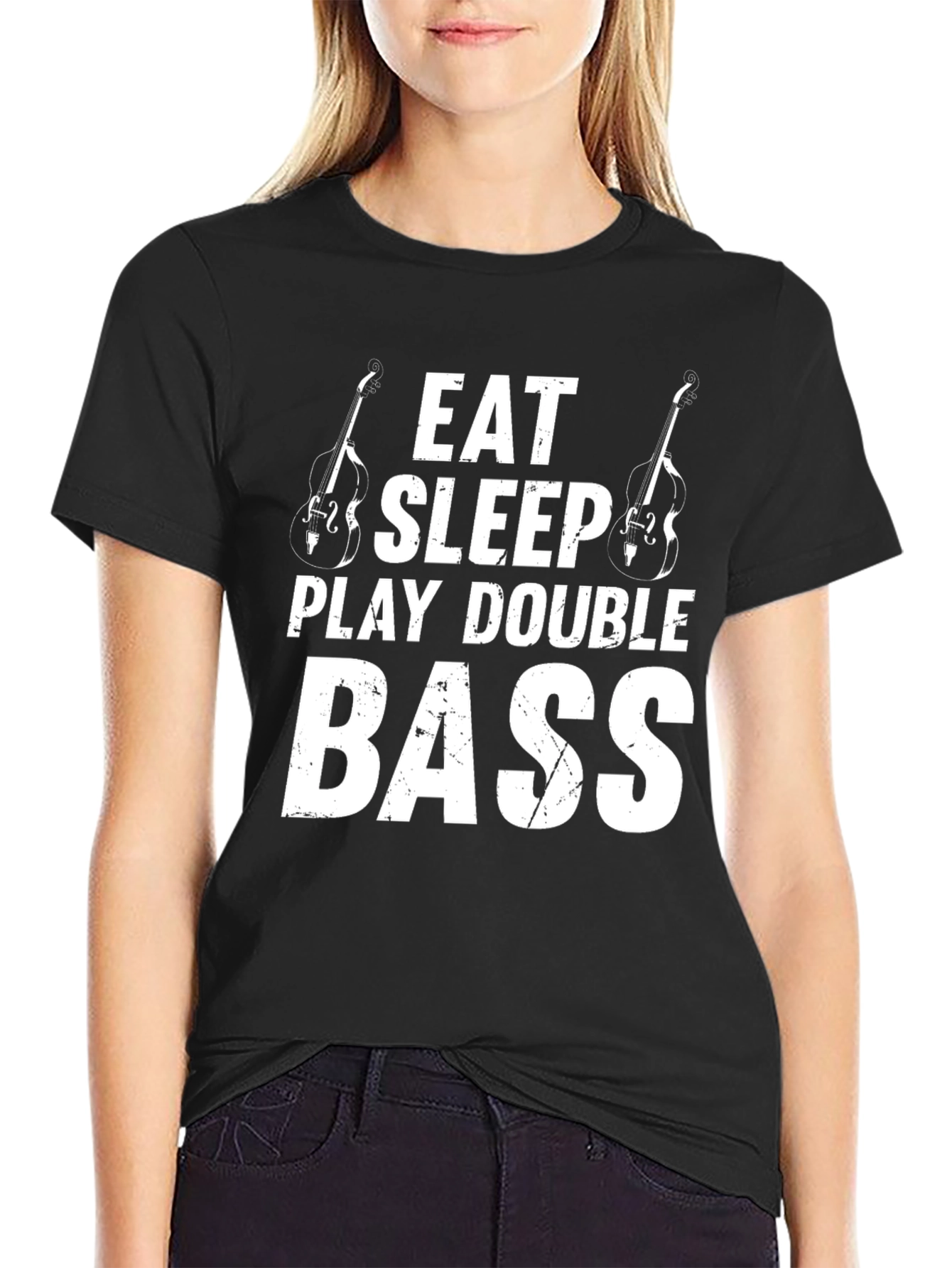 Eat Sleep Play Double Bass T-Shirt