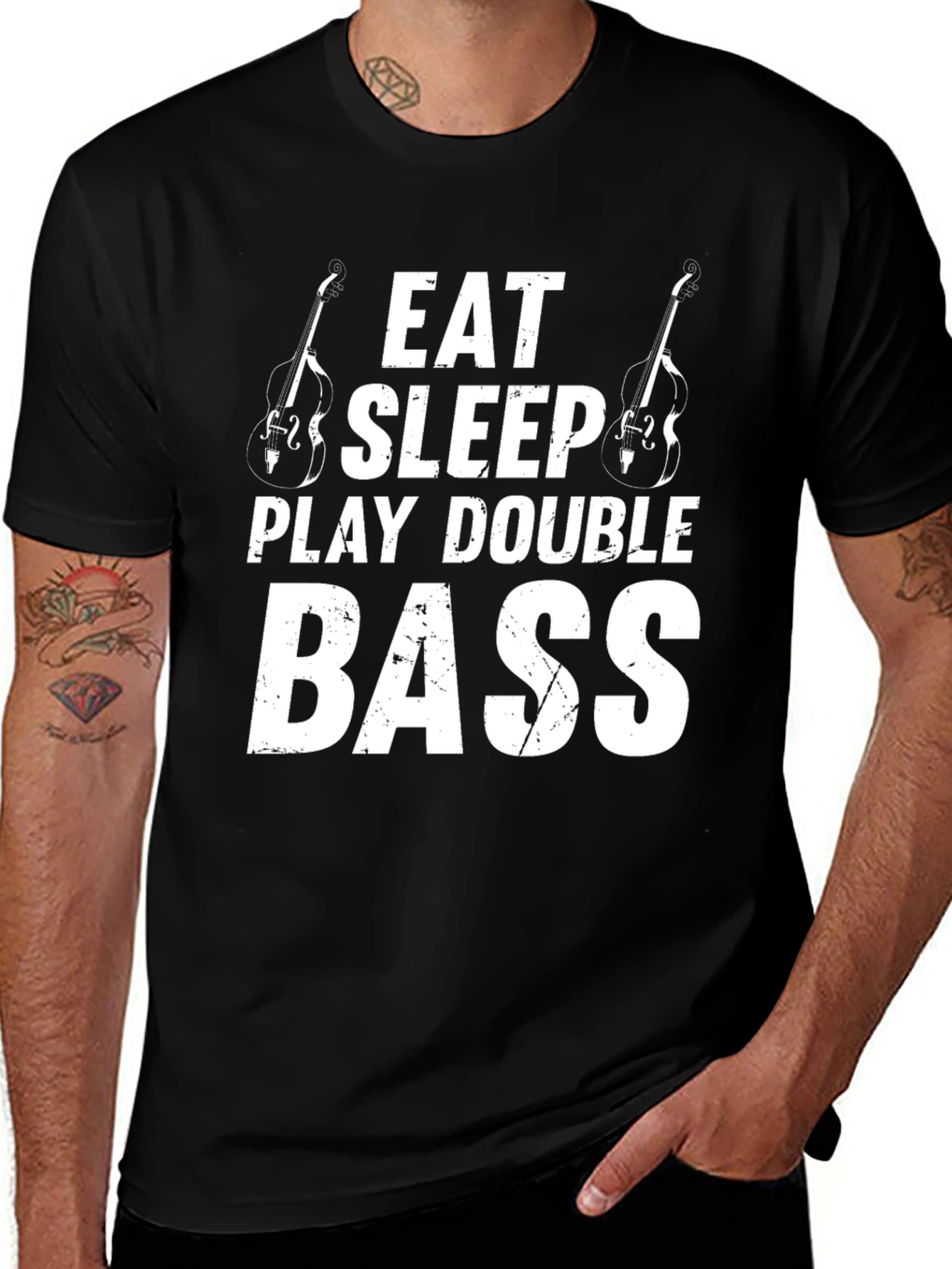 Eat Sleep Play Double Bass T-Shirt